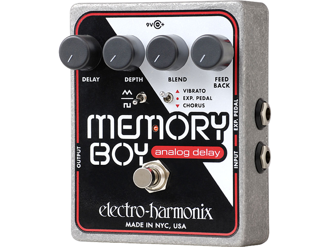 【お取寄せ商品】<br>Electro-Harmonix Memory Boy Analog Delay with Chorus/Vibrato<br>(アナログディレイ)(エレクトロハーモニックス)