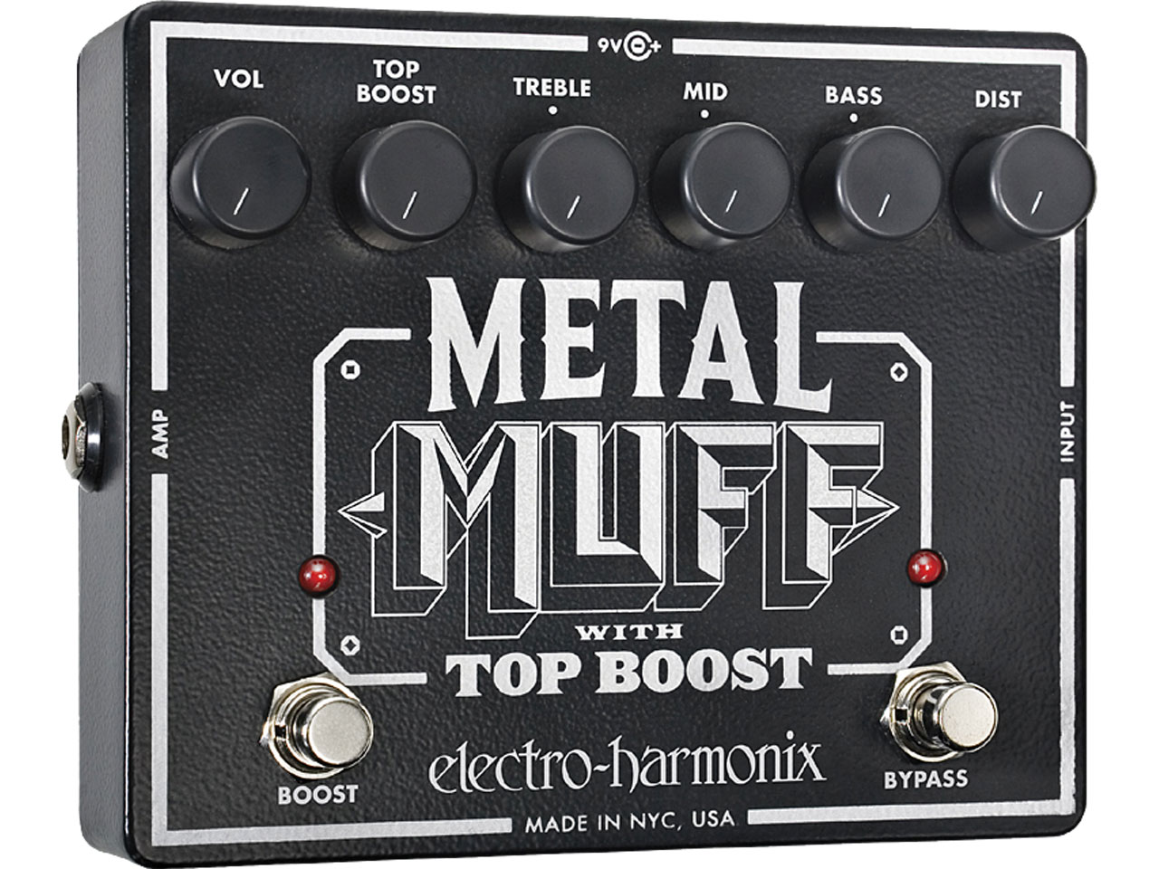 【お取寄せ商品】<br>Electro-Harmonix Metal Muff Distortion with Top Boost<br>(ディストーション)(エレクトロハーモニックス)