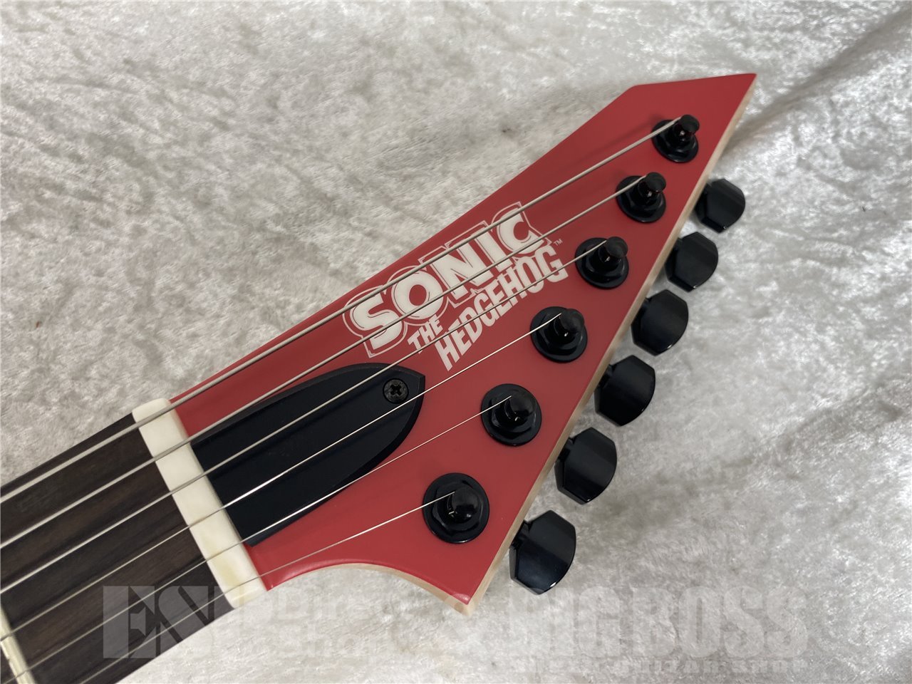 【即納可能】ESP×SONIC(イーエスピーxソニック) SONIC THE HEDGEHOG GUITAR III -Classic Sonic Edition- / Classic Sonic Collage Art / Black Satin お茶の水駅前店(東京) - 8