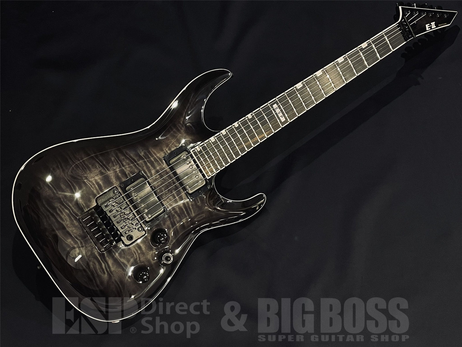 【即納可能】 E-II(イーツー) HORIZON FR-II / See Thru Black Sunburst 京都店