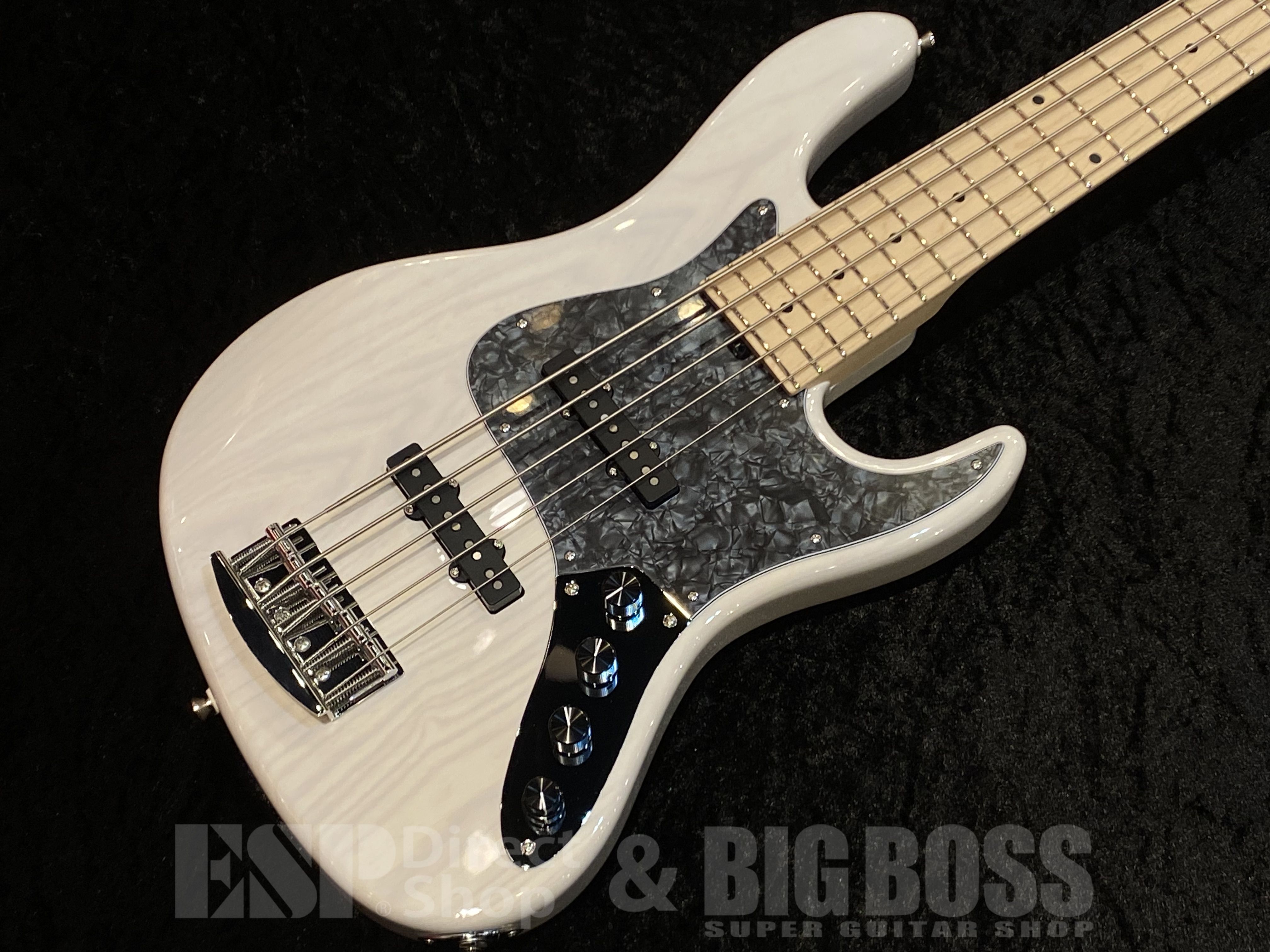 【即納可能】kikuchi Guitars(キクチギターズ) Hermes MV5【Trans White】福岡店 - 2