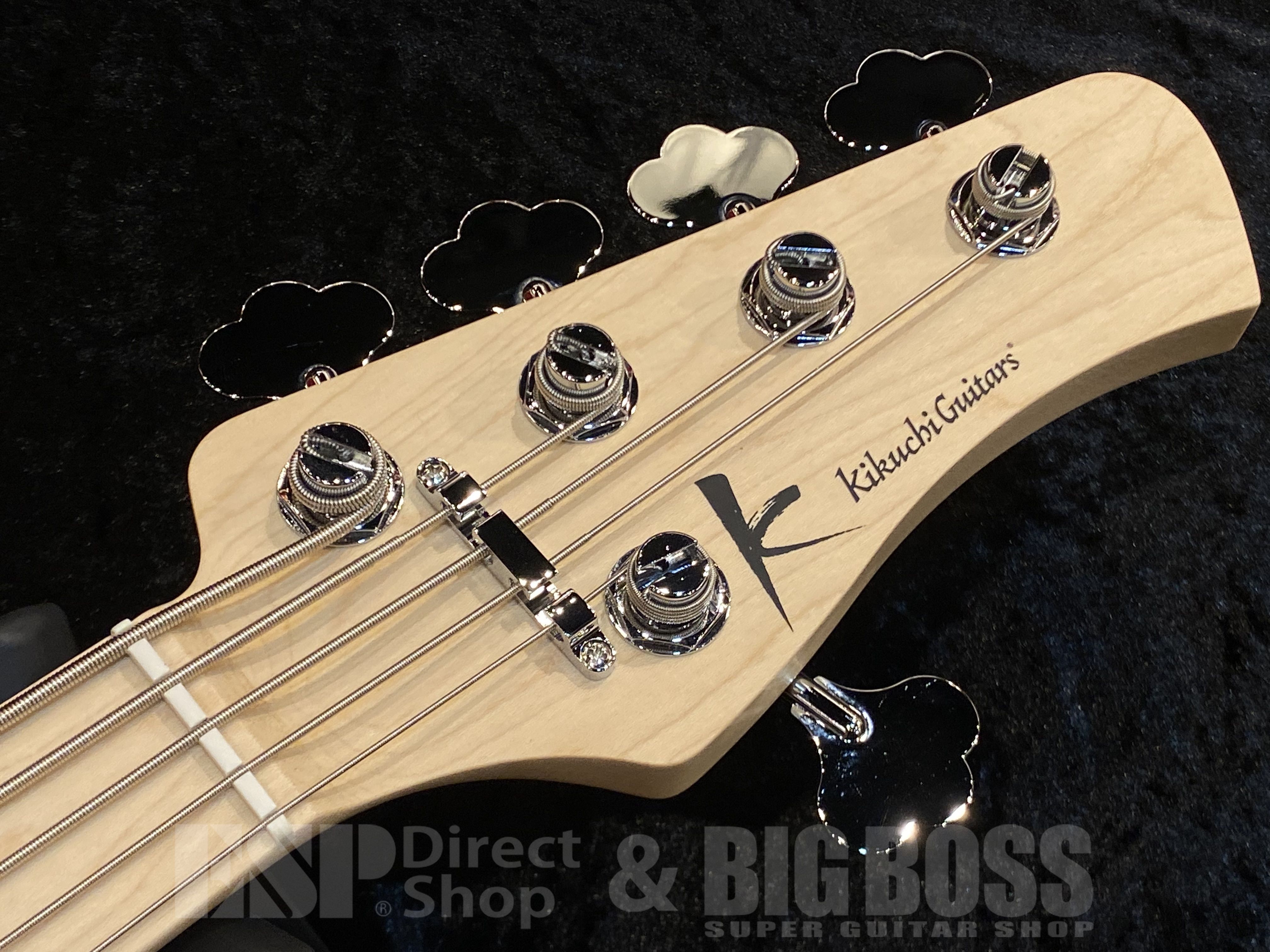 【即納可能】kikuchi Guitars(キクチギターズ) Hermes MV5【Trans White】福岡店 - 5