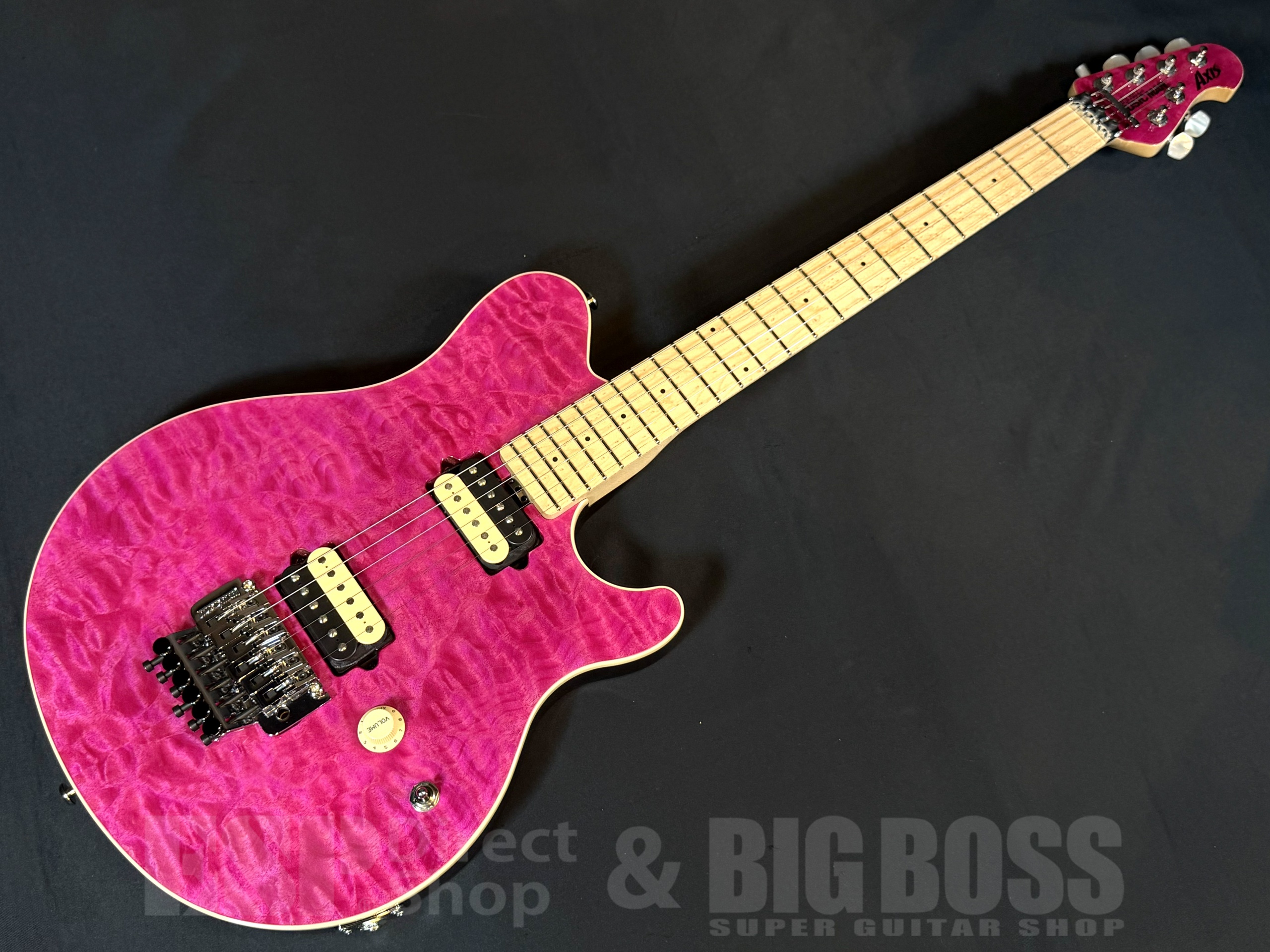 【即納可能】MUSIC MAN (ミュージックマン) Axis 30th Anniversary Translucent Pink 大阪店