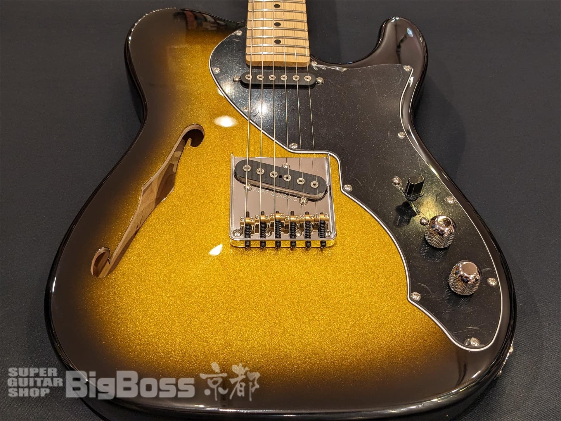 【即納可能】G&L(ジーアンドエル) USA Limited ASAT Classic / 2-Tone Goldburst 京都店