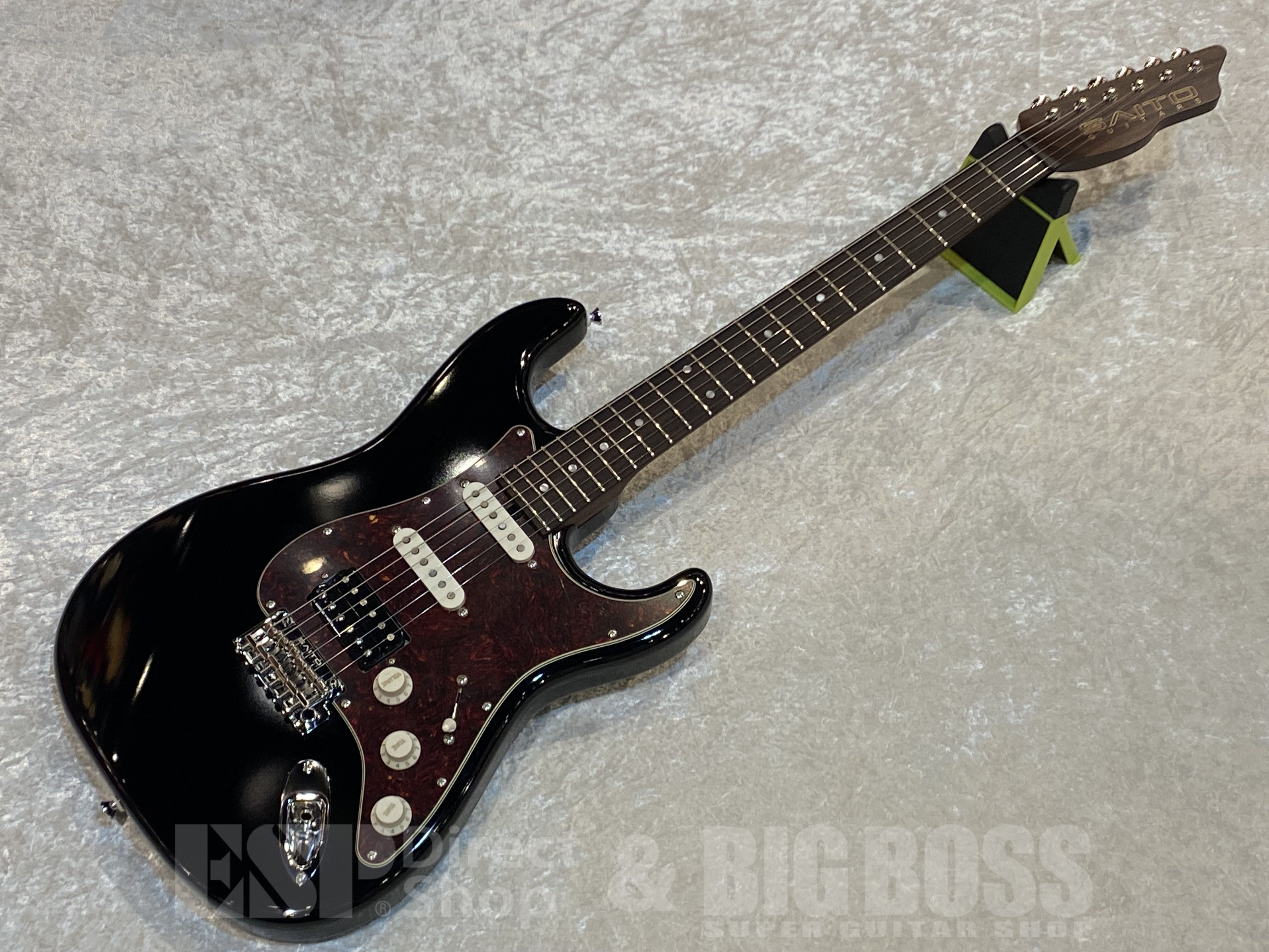 【即納可能】SAITO GUITARS(サイトウギターズ) SG S-622CSH RRA SH【Black/Tortoise】福岡店