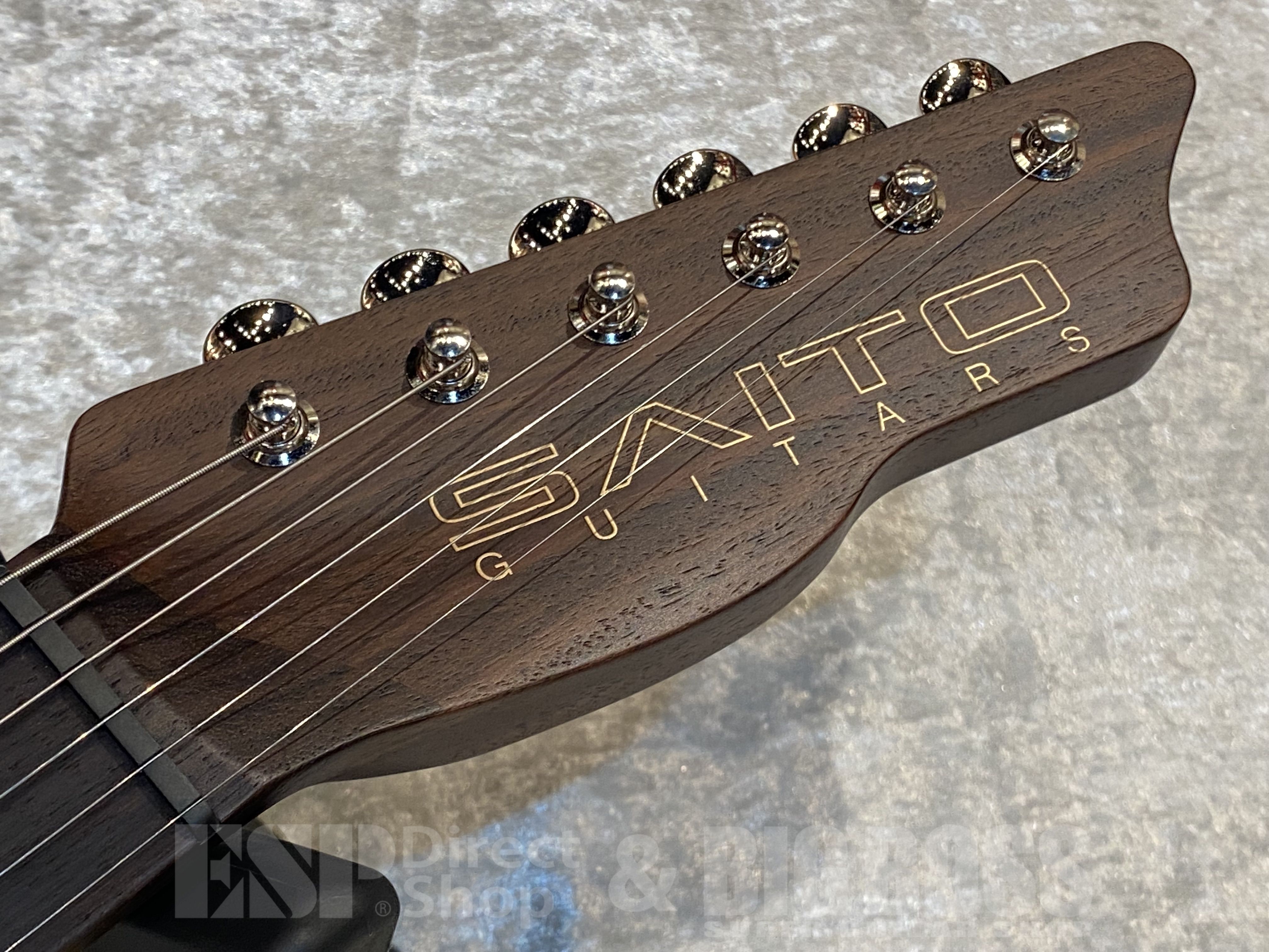 【即納可能】SAITO GUITARS(サイトウギターズ) SG S-622CSH RRA SH【Black/Tortoise】福岡店 - 5