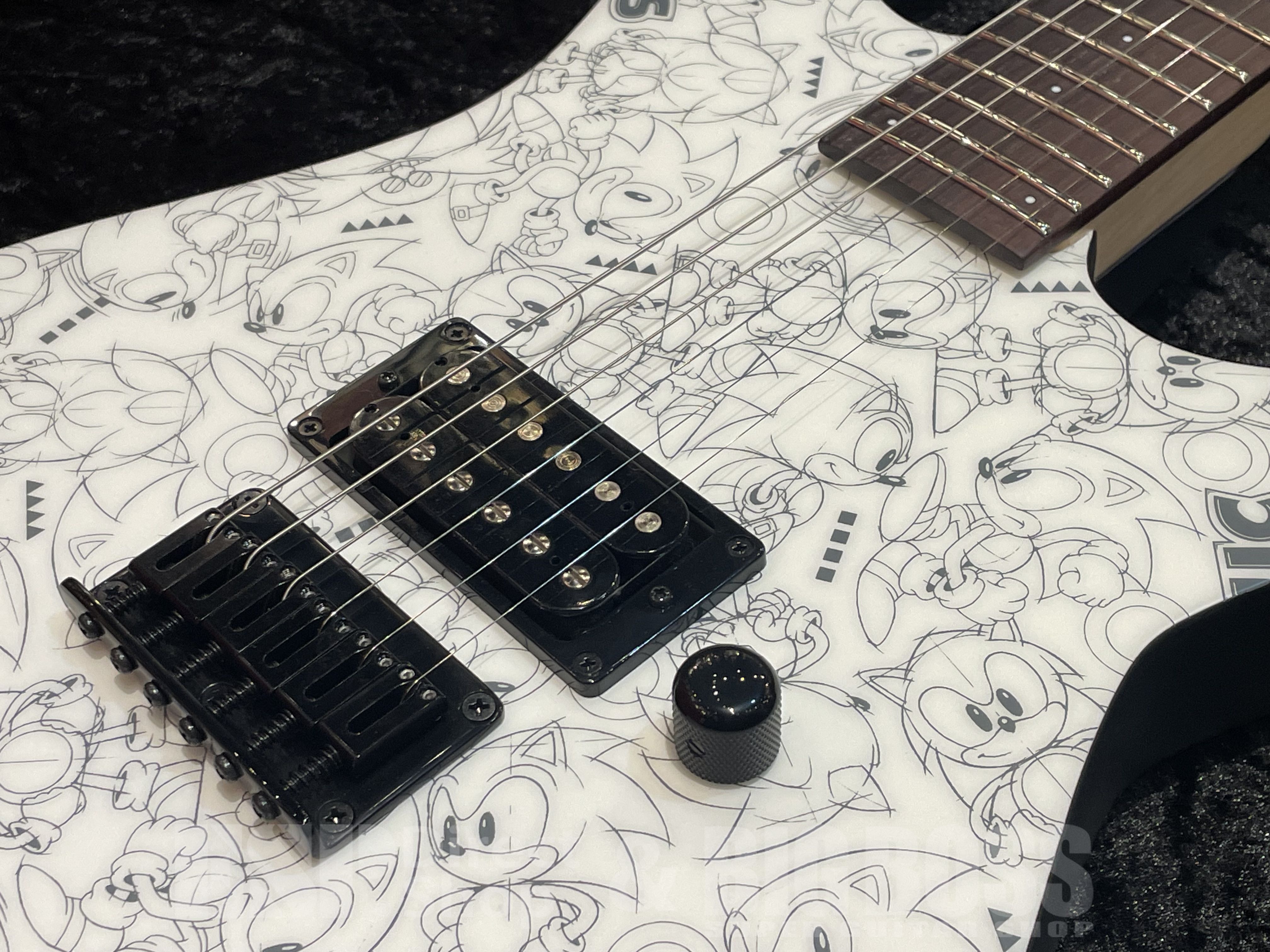 【即納可能】ESP×SONIC(イーエスピーxソニック) SONIC THE HEDGEHOG GUITAR III【Classic Sonic Edition】 - 3
