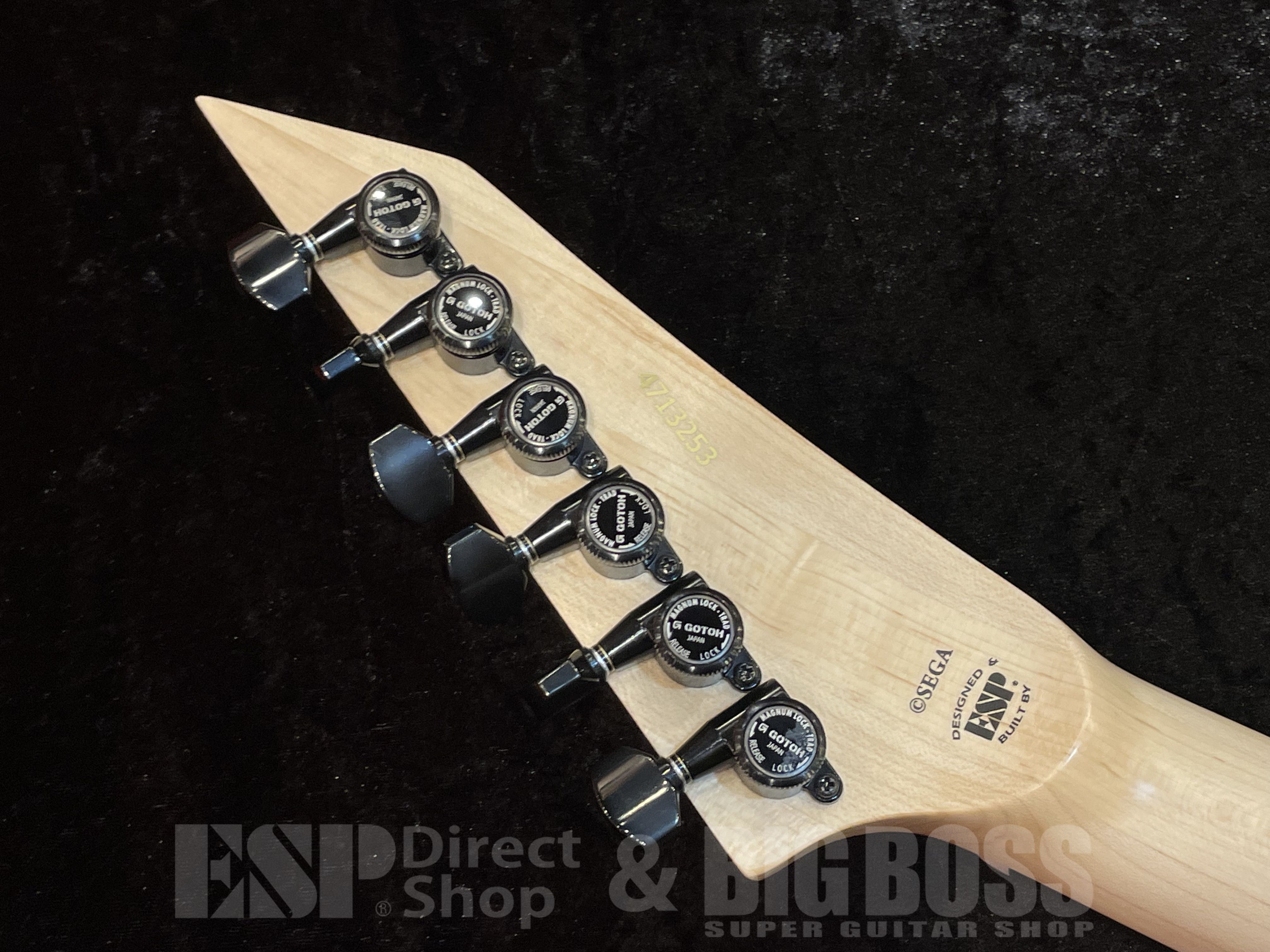 【即納可能】ESP×SONIC(イーエスピーxソニック) SONIC THE HEDGEHOG GUITAR III【Classic Sonic Edition】 - 10