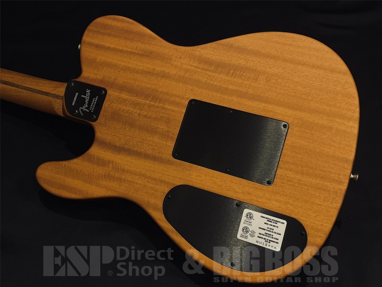 【USED / 即納可能】Fender（フェンダー）Fender USA American Acoustasonic Telecaster All-Mahogany / Natural 京都店 - 9