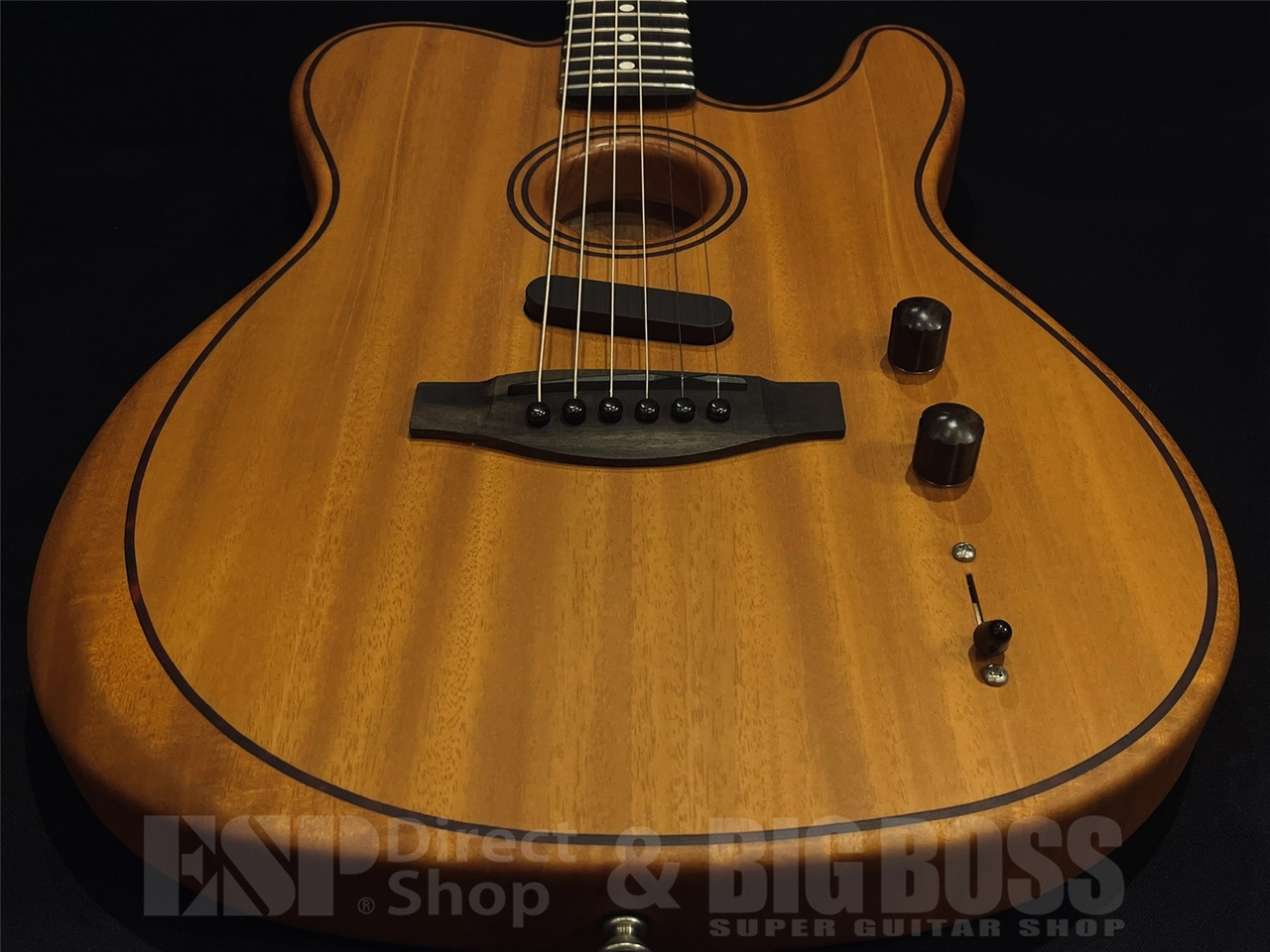 【USED / 即納可能】Fender（フェンダー）Fender USA American Acoustasonic Telecaster All-Mahogany / Natural 京都店 - 5