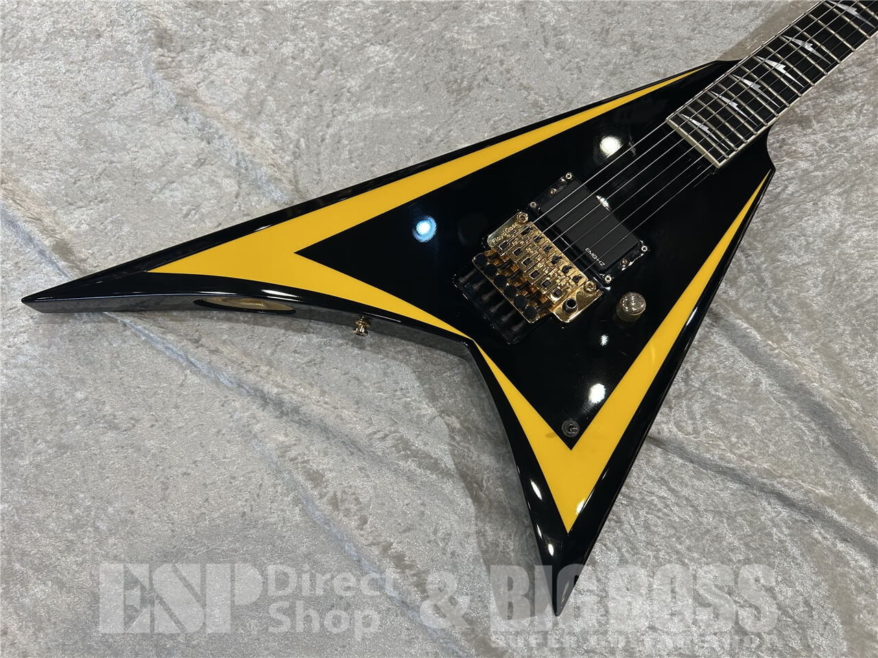 【即納可能/お客様委託品】 ESP (イーエスピー) ALEXI ARROW HEAD / Black with Yellow Stripe 仙台店 - 2