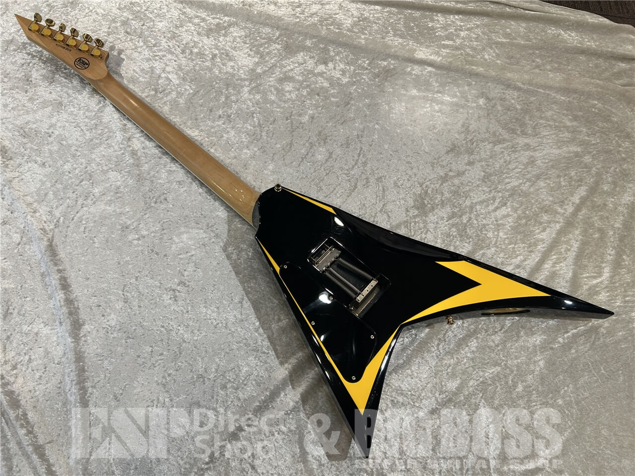 【即納可能/お客様委託品】 ESP (イーエスピー) ALEXI ARROW HEAD / Black with Yellow Stripe 仙台店 - 6