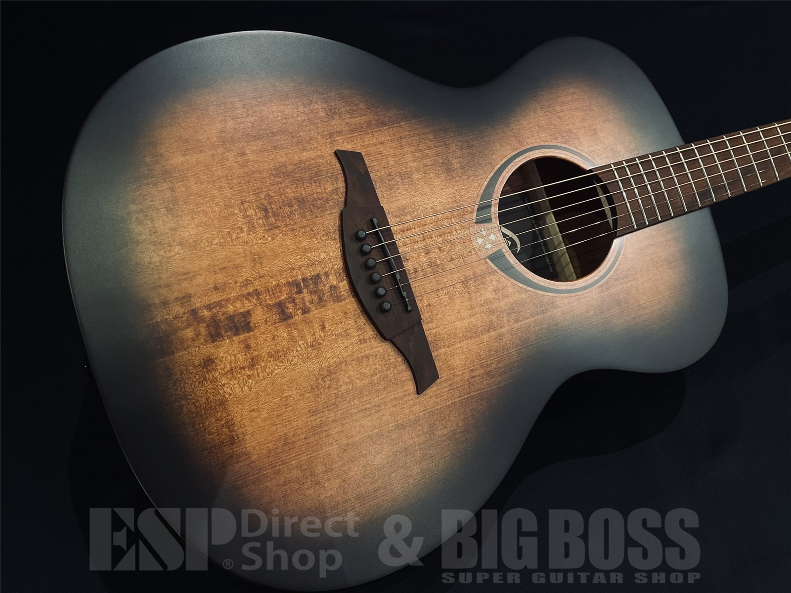 【即納可能】LAG Guitars (ラグギターズ ) T70A / BLACK & BROWN 京都店 - 2
