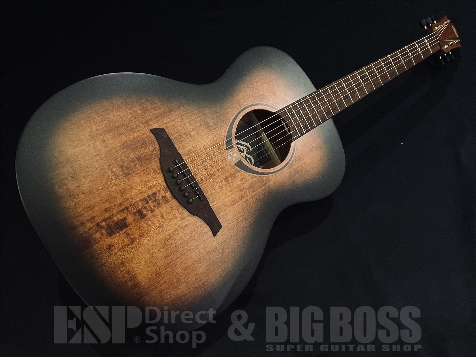 【即納可能】LAG Guitars (ラグギターズ ) T70A / BLACK & BROWN 京都店