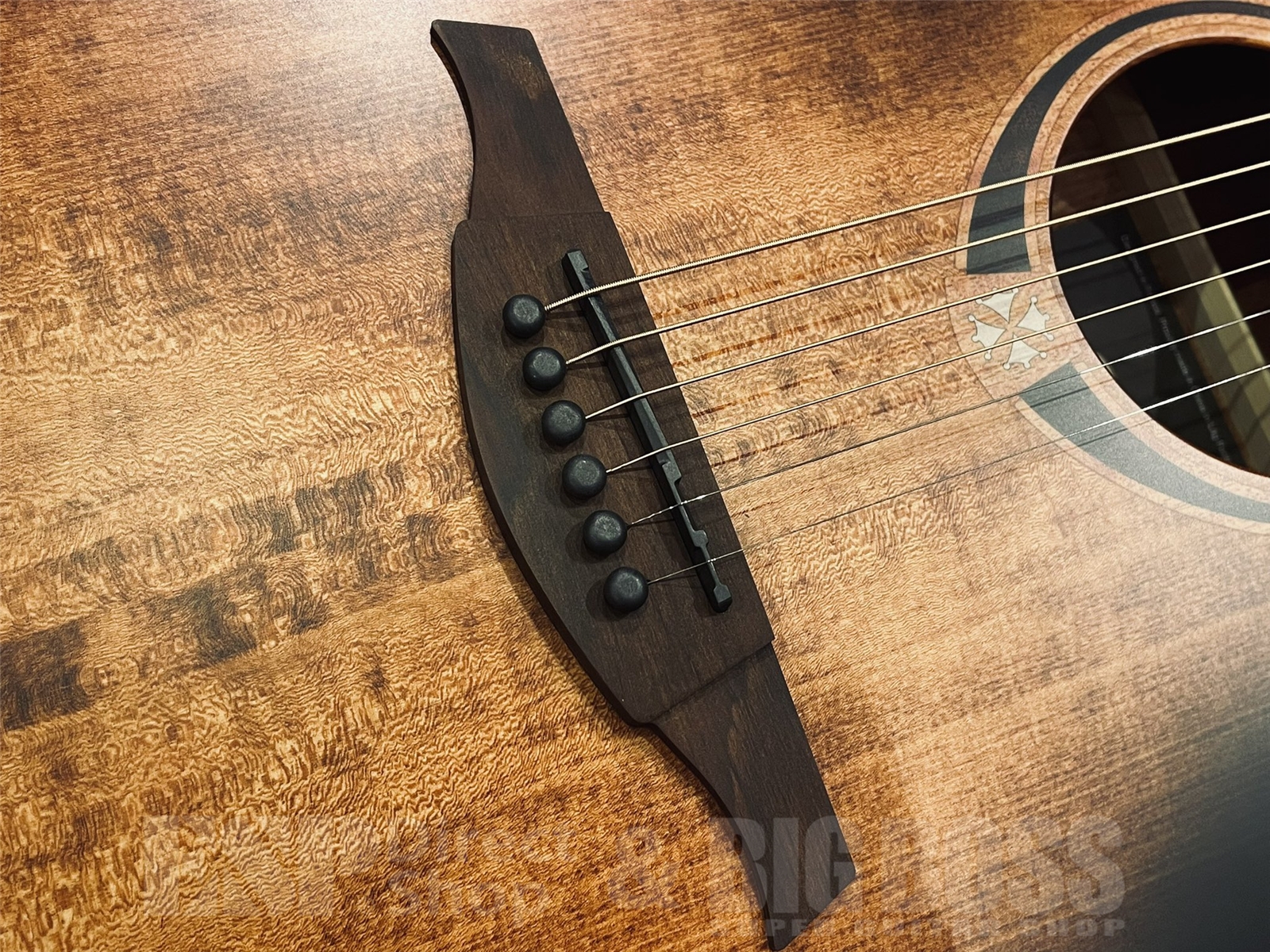 【即納可能】LAG Guitars (ラグギターズ ) T70A / BLACK & BROWN 京都店 - 3
