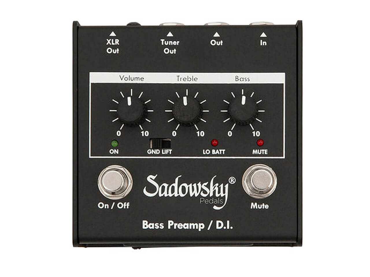 【お取寄せ商品】<br>Sadowsky SBP-1 Bass Preamp / SAC PED SBP 1 V2<br>(ベース用プリアンプ/DI)(サドウスキー)