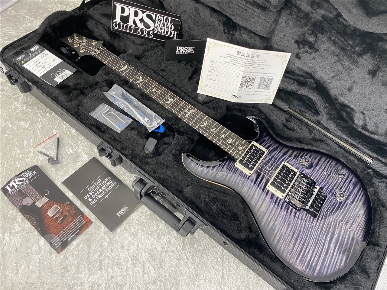 【即納可能】Paul Reed Smith(PRS/ポールリードスミス) CUSTOM 24 Floyd 10Top (Purple Mist)2025年製 SN 0416983 - 11
