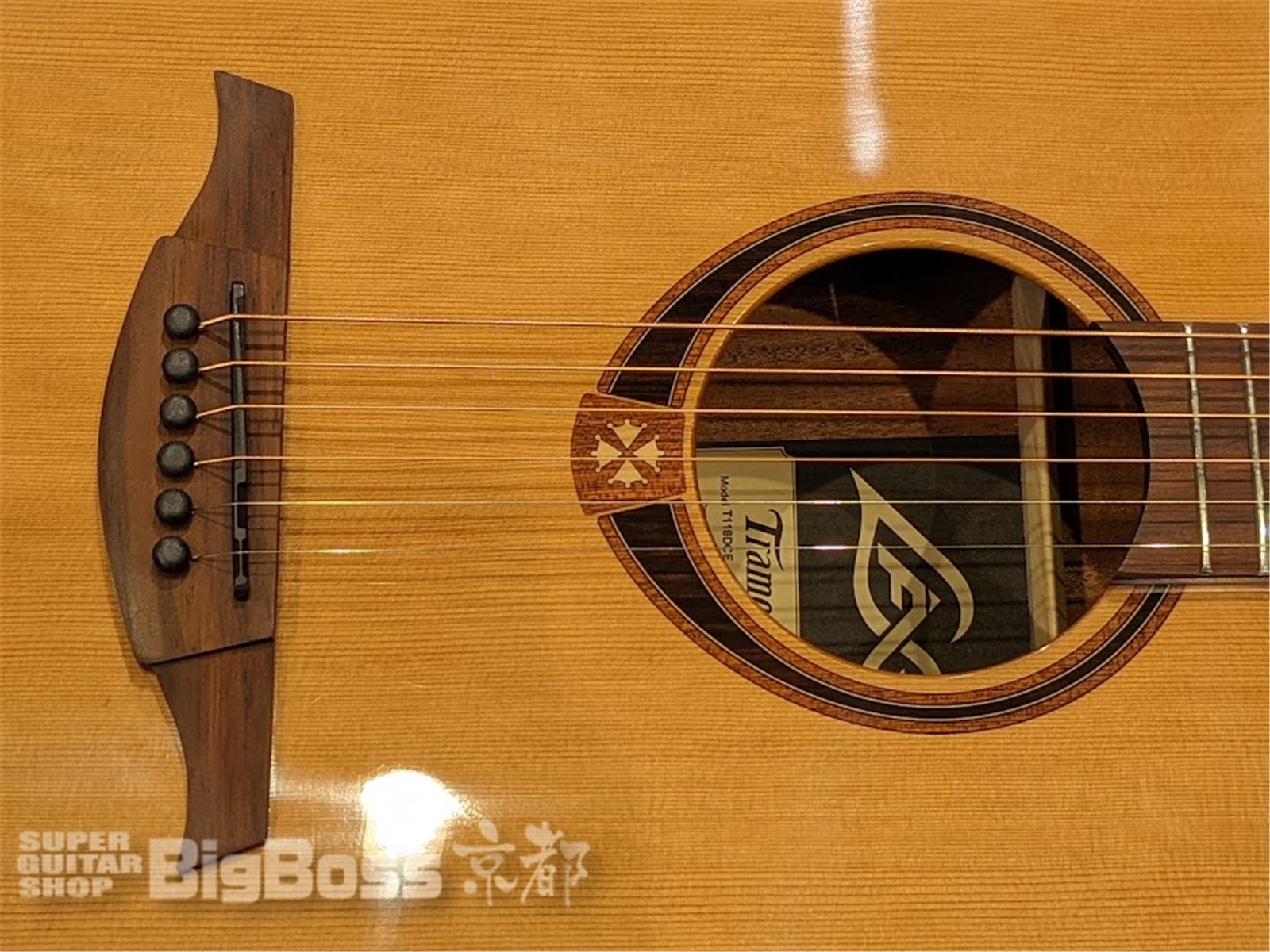 【即納可能】LAG Guitars(ラグギターズ) T118DCE / Natural 京都店