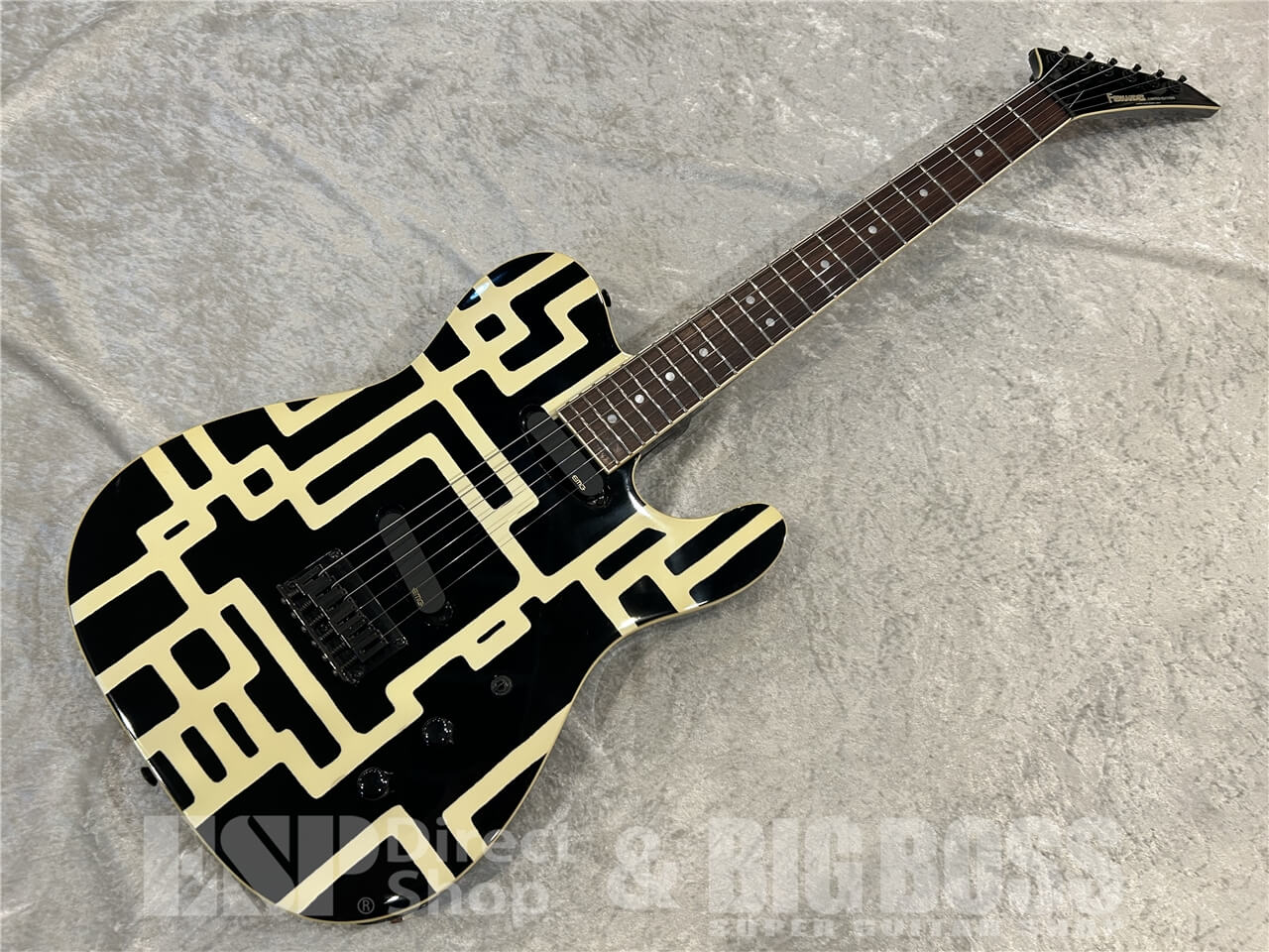 【即納可能/お客様委託品】 FERNANDES (フェルナンデス) TE-95HT / Black (White Line) 仙台店