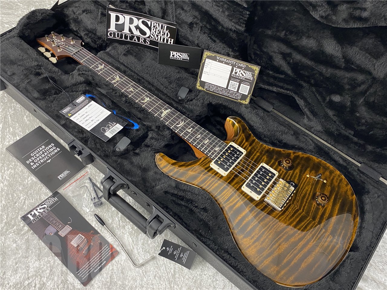 【即納可能】Paul Reed Smith(PRS/ポールリードスミス) Custom 24 10Top / Tiger Eye (2026年製 S/N 0421896) - 11