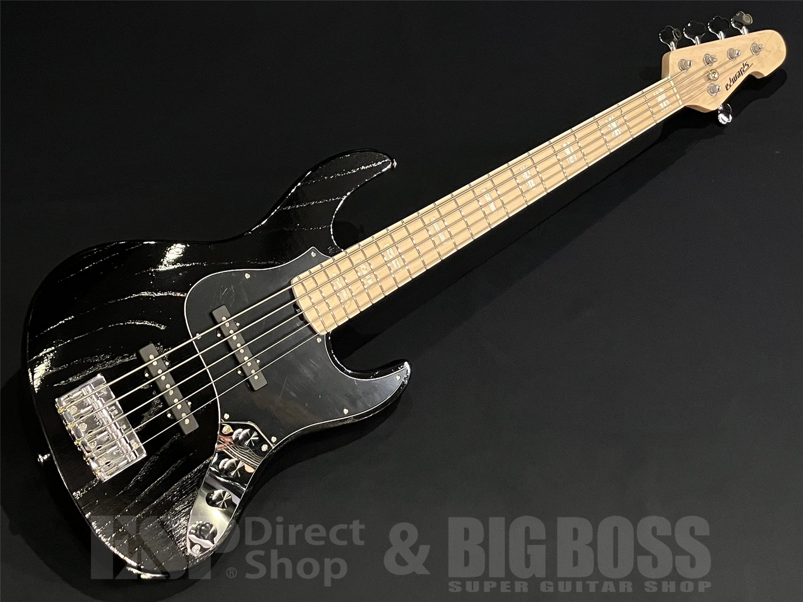 【即納可能】EDWARDS (エドワーズ) E-AMAZE-5-AS/M / Solid Black 京都店