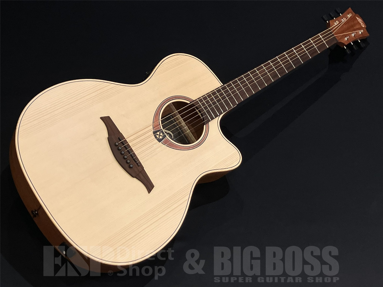 【即納可能】LAG Guitars (ラグギターズ) T70ACE / Natural 京都店
