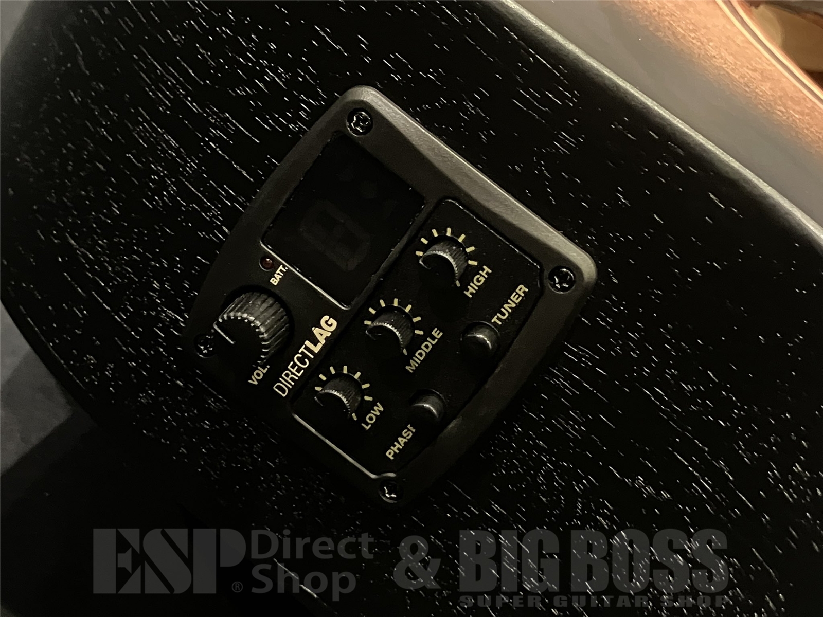 【即納可能】LAG Guitars (ラグギターズ) T70ACE / BLACK & BROWN 京都店 - 4