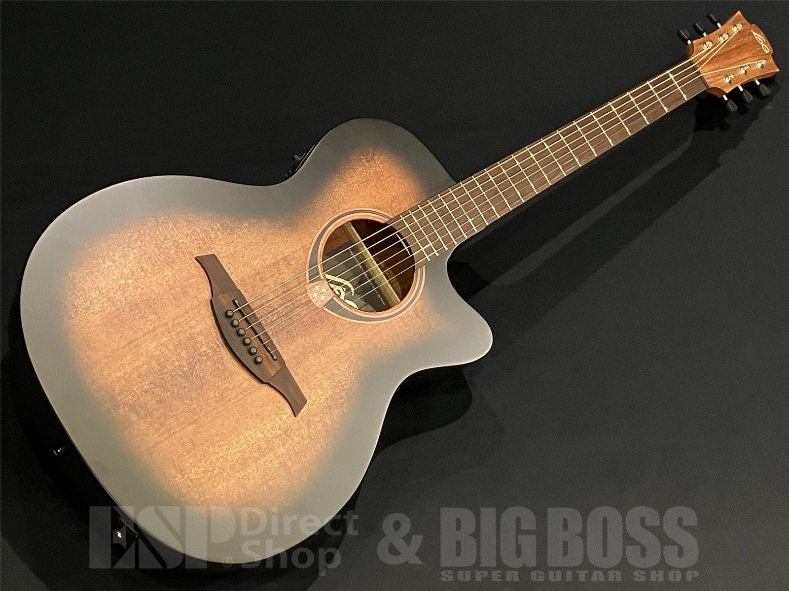 【即納可能】LAG Guitars (ラグギターズ) T70ACE / BLACK & BROWN 京都店