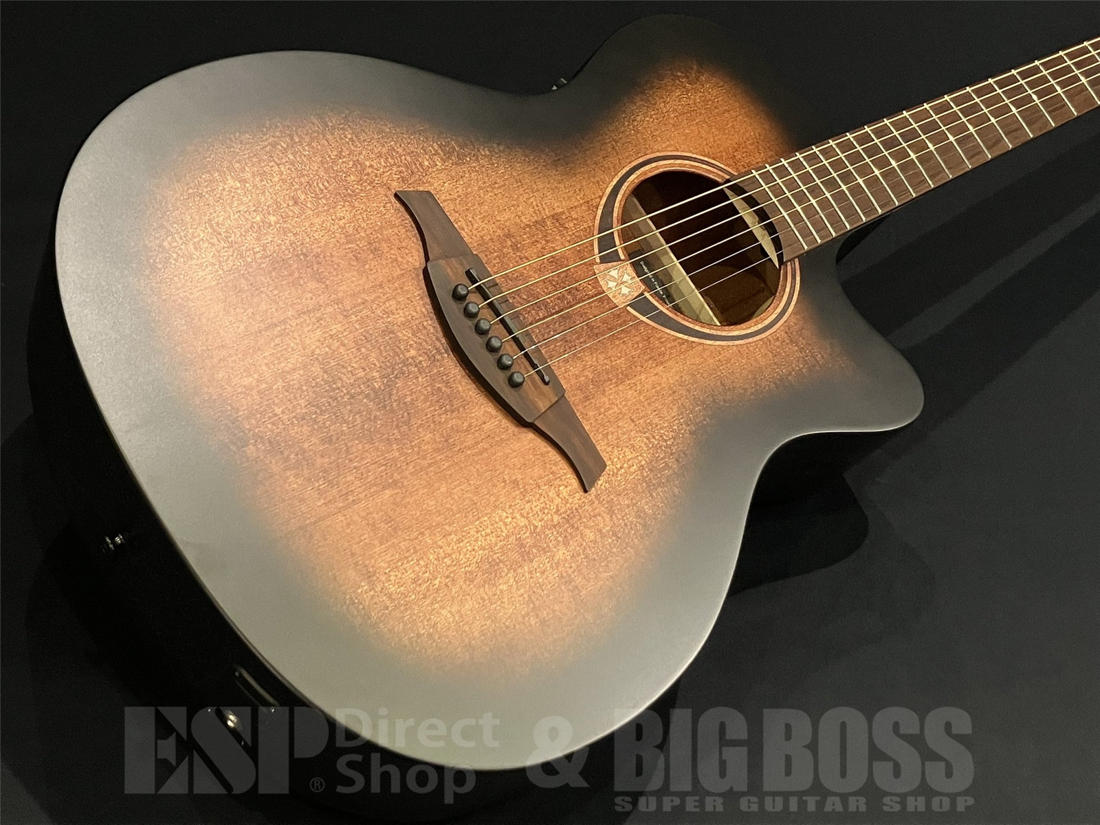 【即納可能】LAG Guitars (ラグギターズ) T70ACE / BLACK & BROWN 京都店 - 2