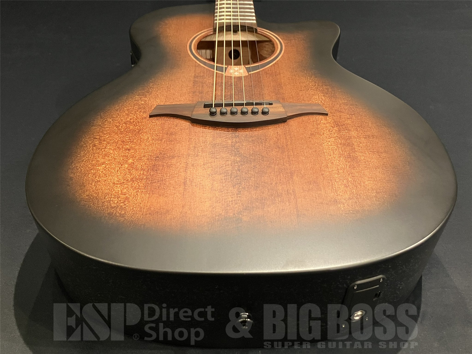 【即納可能】LAG Guitars (ラグギターズ) T70ACE / BLACK & BROWN 京都店 - 7