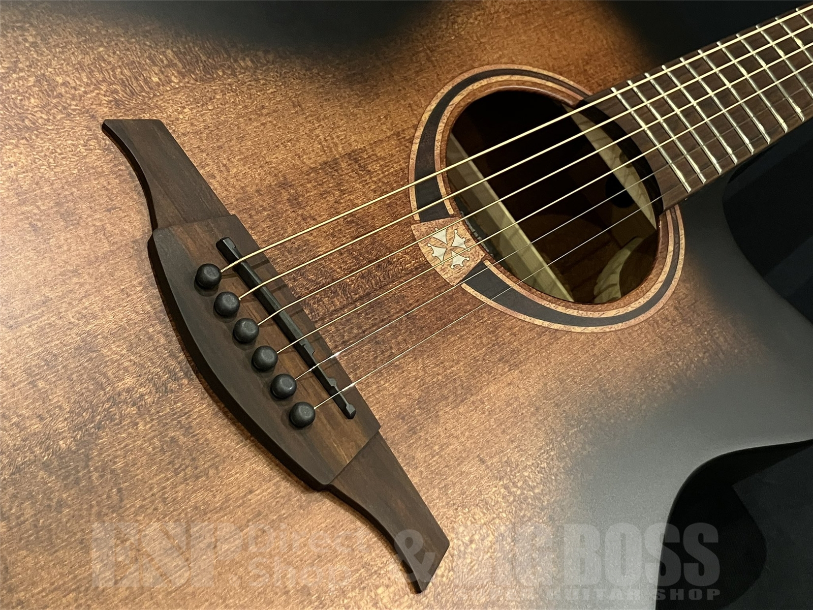 【即納可能】LAG Guitars (ラグギターズ) T70ACE / BLACK & BROWN 京都店 - 3