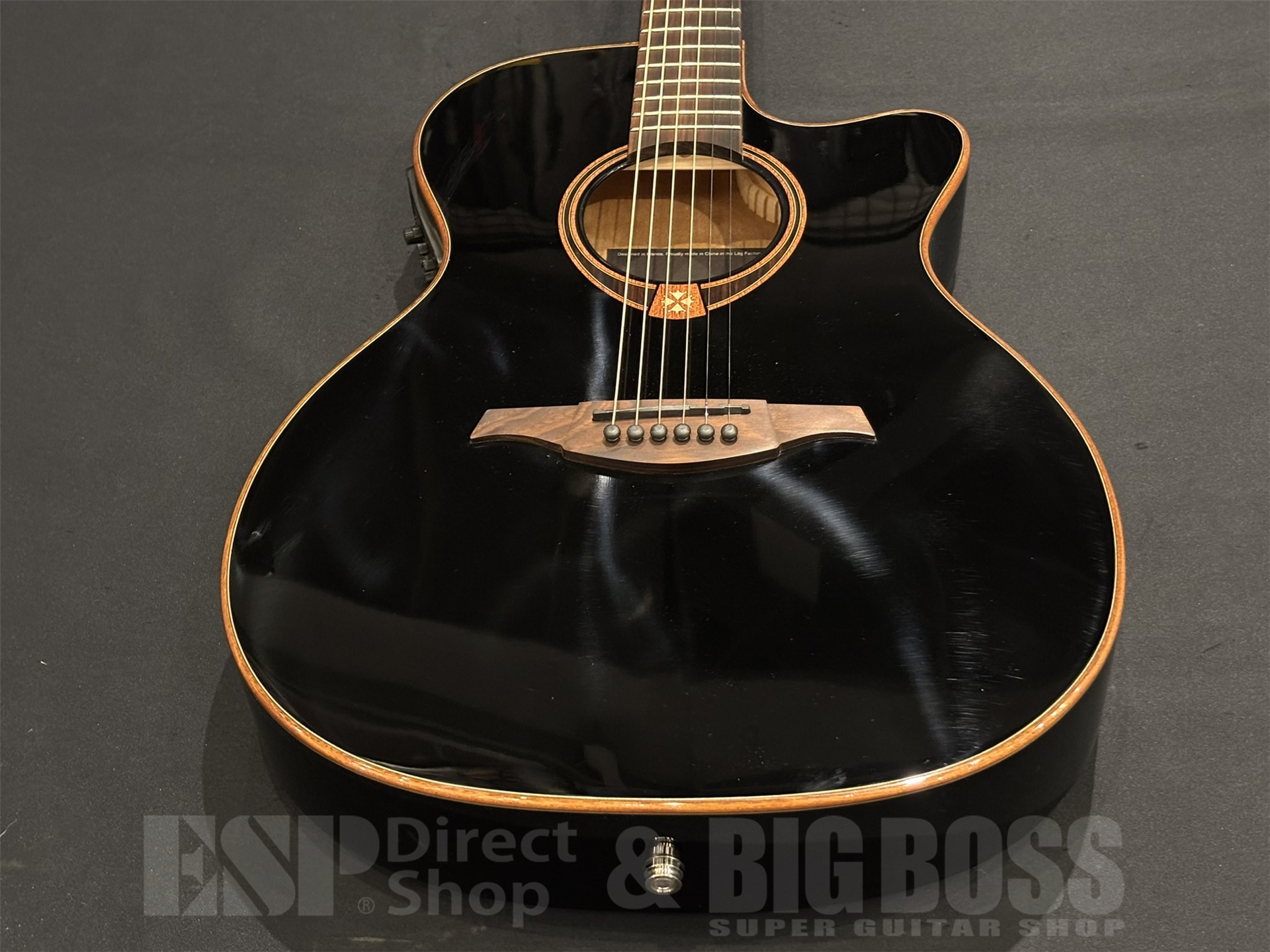 【即納可能】LAG Guitars(ラグギターズ) T118ASCE / BLACK 京都店