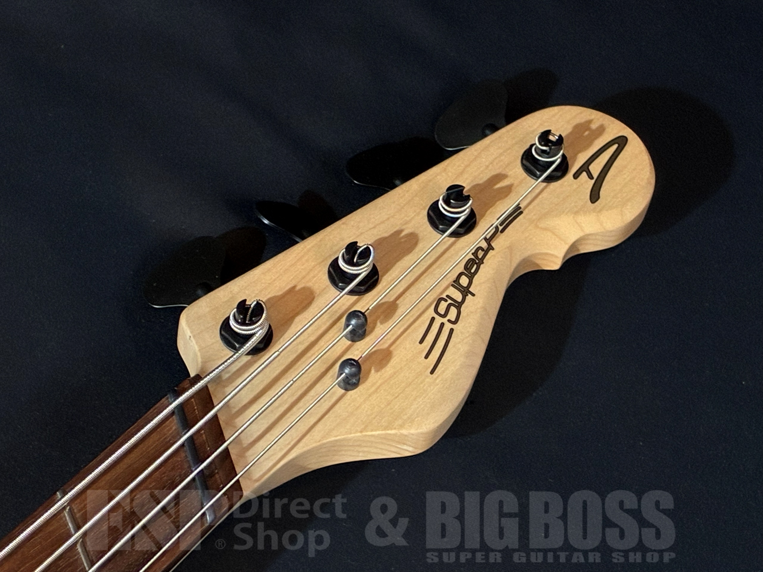 【即納可能】DINGWALL SP1 4-string / Gloss Metallic Black w Matte Coco Gold PG 大阪店 - 4