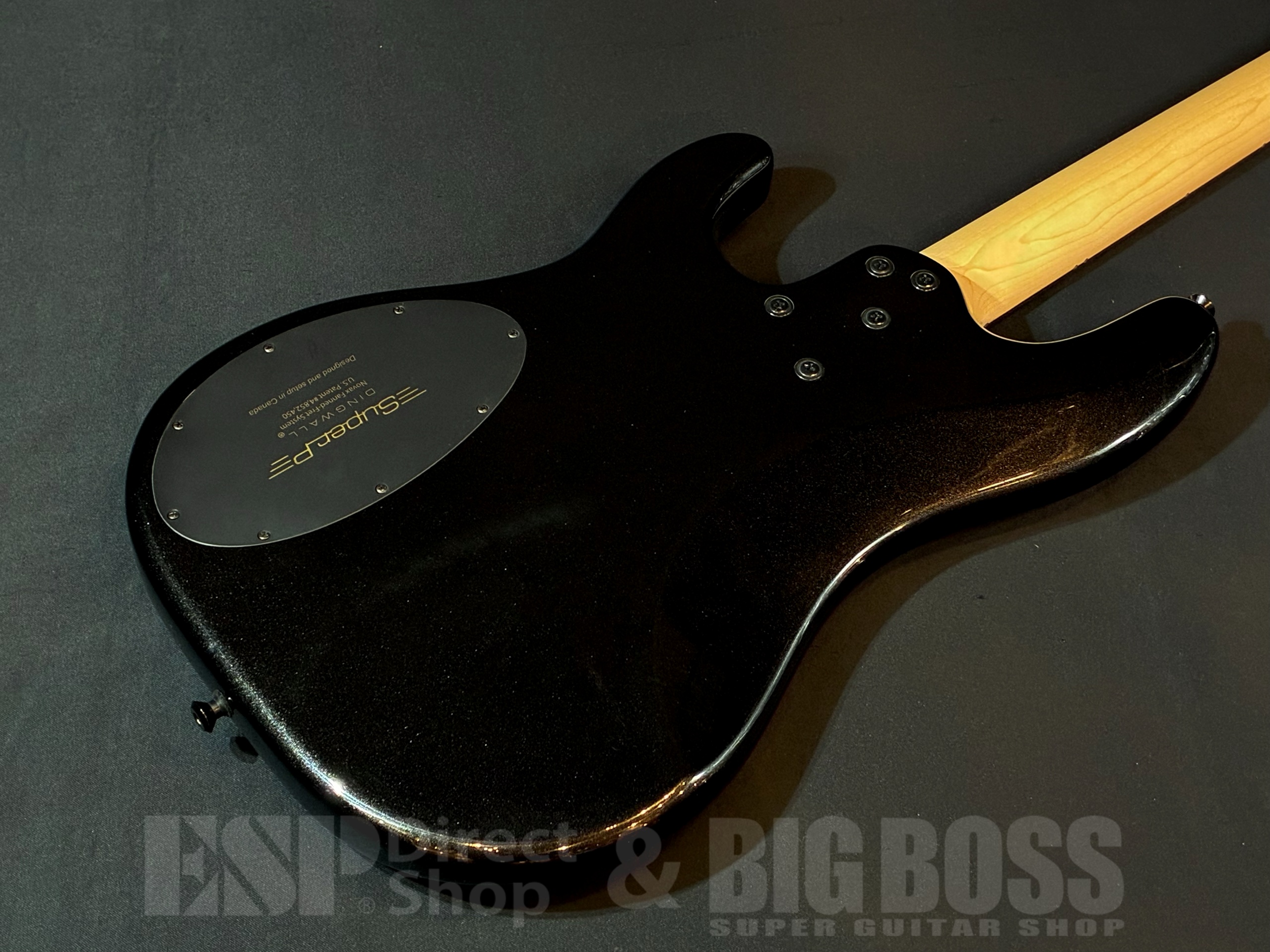【即納可能】DINGWALL SP1 4-string / Gloss Metallic Black w Matte Coco Gold PG 大阪店 - 6