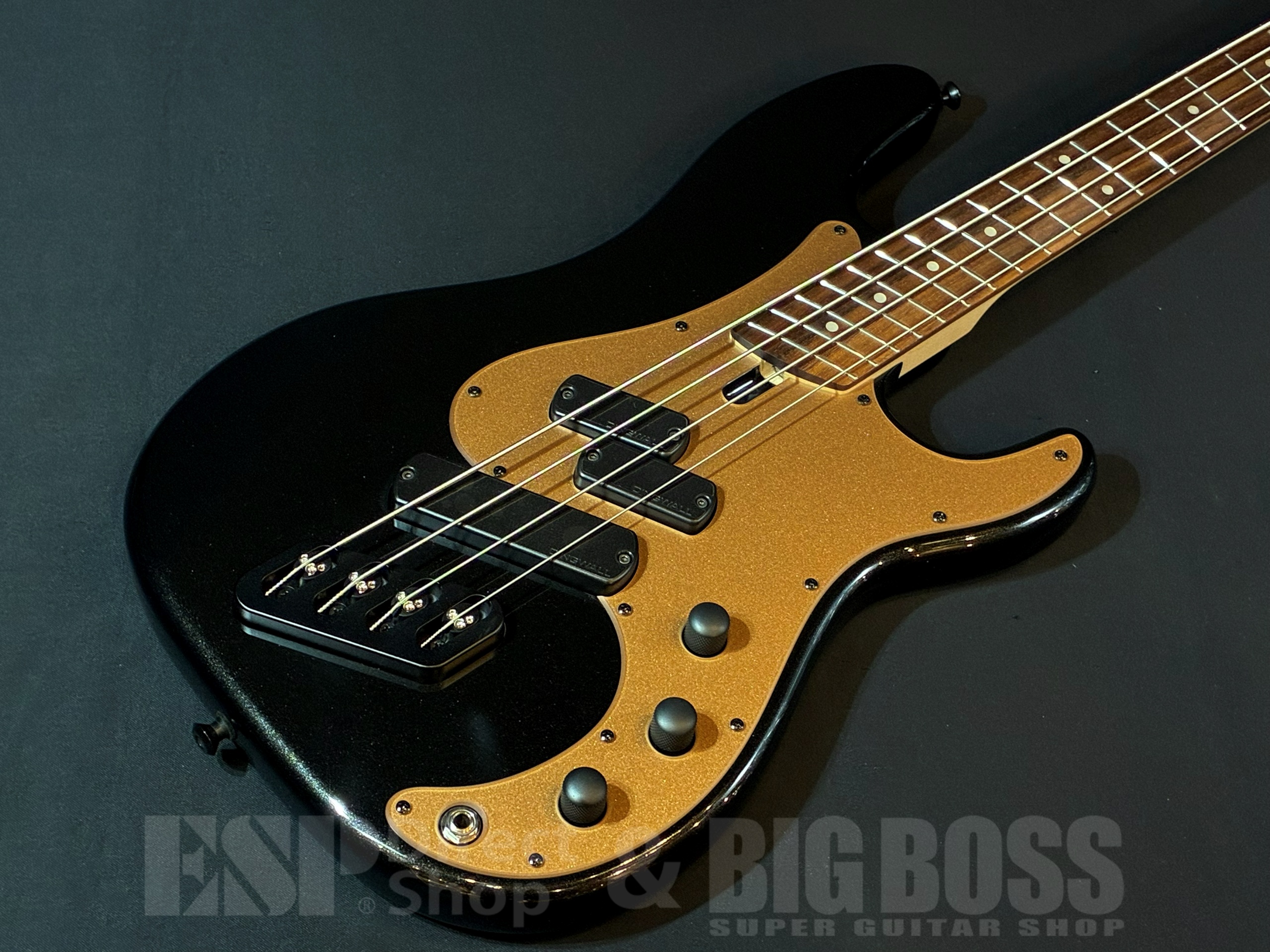 【即納可能】DINGWALL SP1 4-string / Gloss Metallic Black w Matte Coco Gold PG 大阪店 - 2