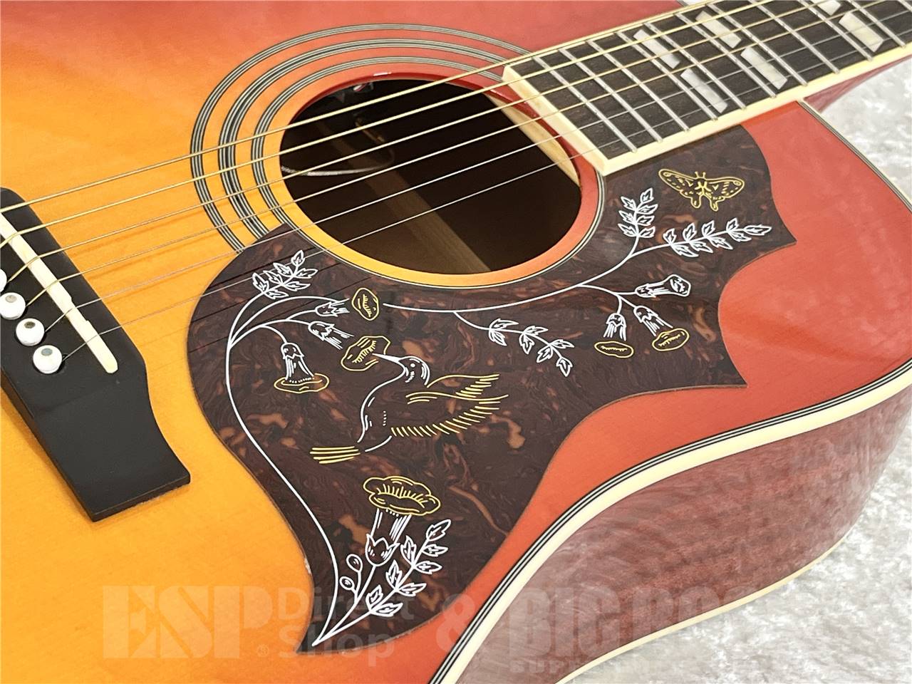 【即納可能／中古品】Epiphone(エピフォン) HUMMINGBIRD PRO (エレアコ) お茶の水駅前店・別館 - 4