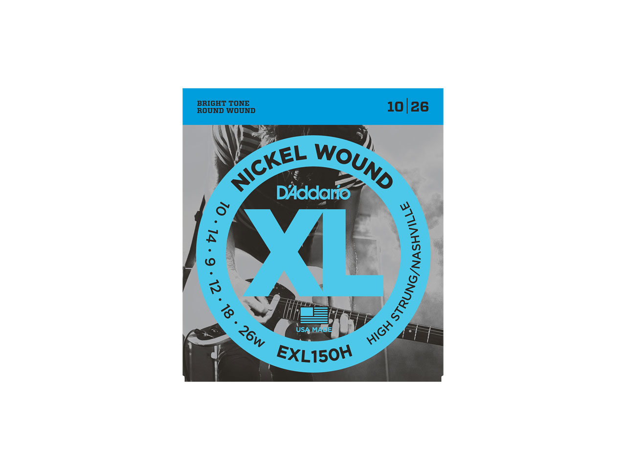D'Addario(ダダリオ) XL Nickel Round Wound EXL150H (エレキギター弦)