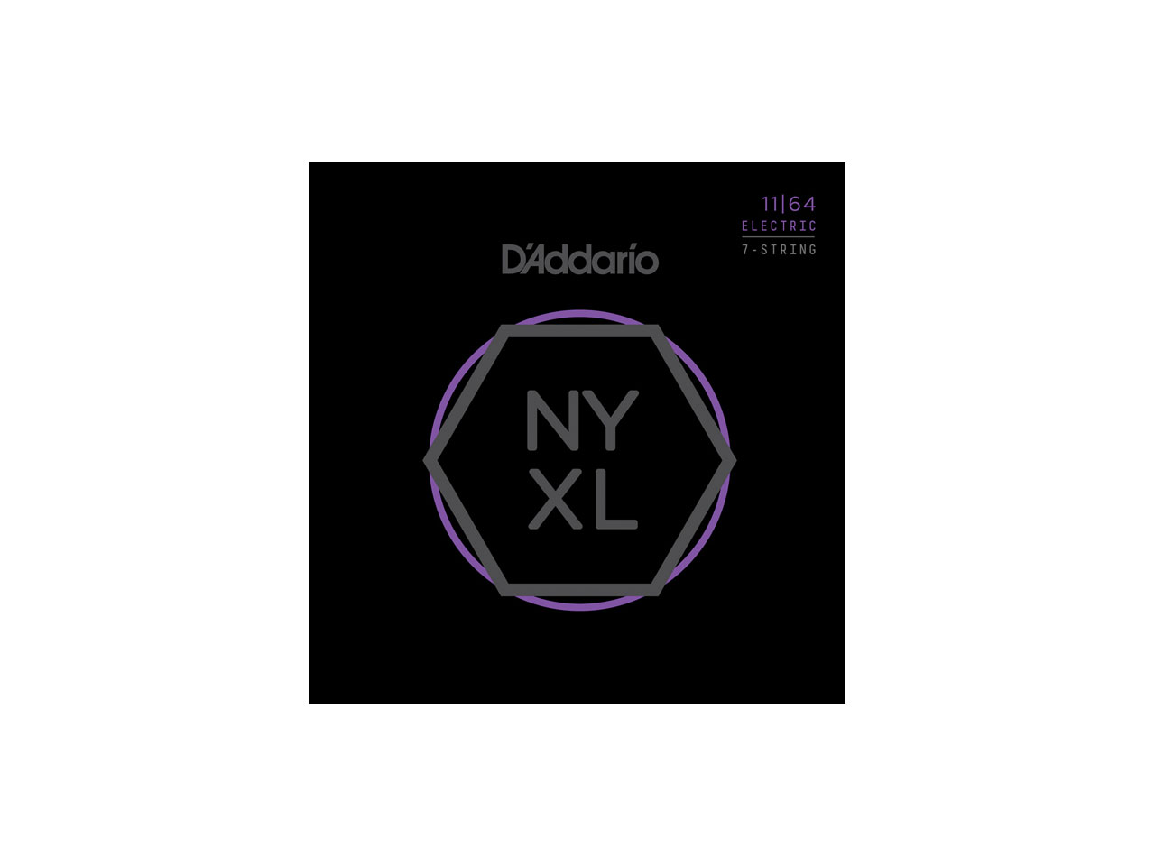 D'Addario(ダダリオ) NYXL1164 Nickel Wound 7-String [Medium] (エレキギター弦/7弦用)