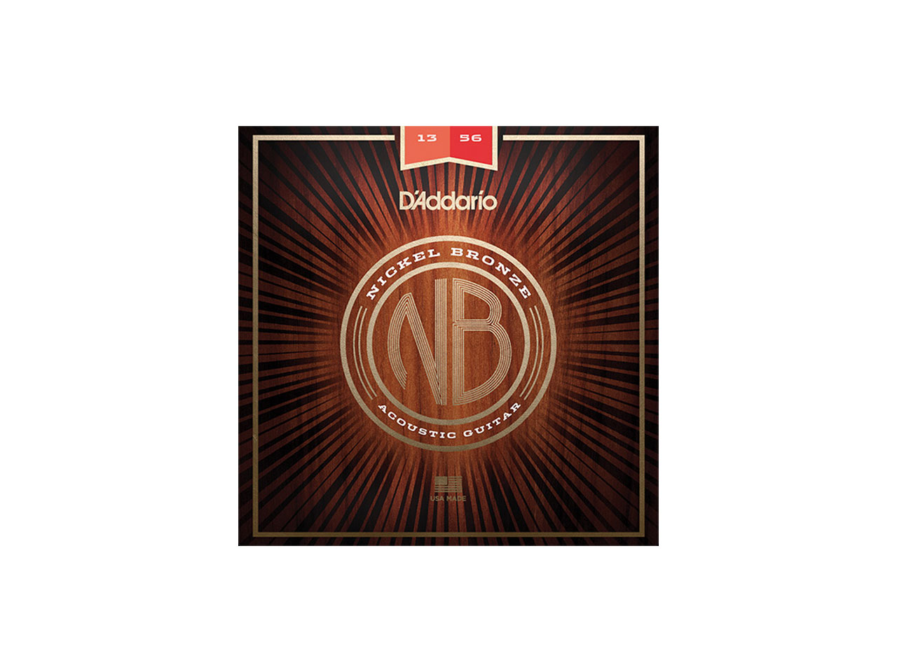D'Addario(ダダリオ) Nickel Bronze Wound NB1356 (アコースティックギター弦)