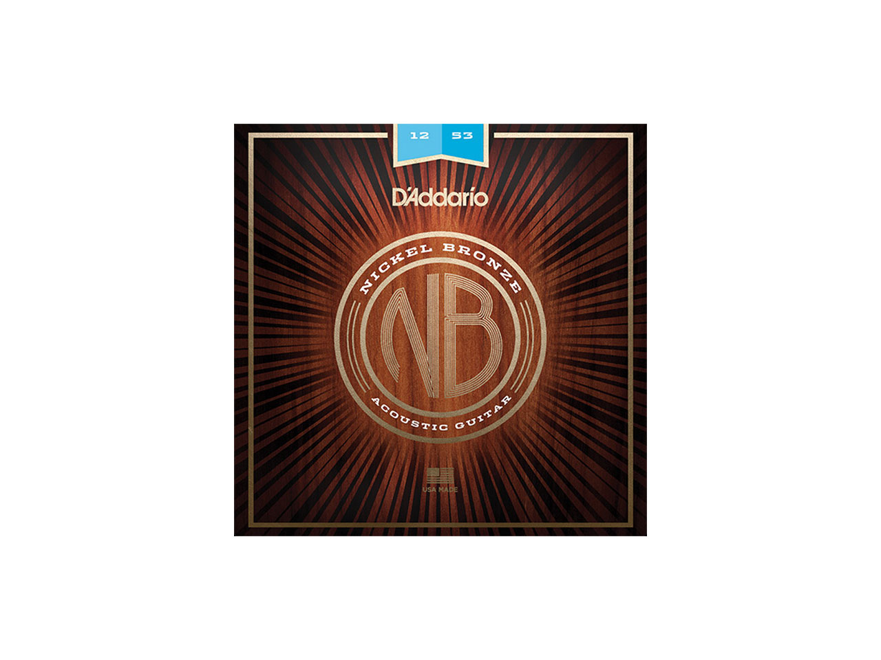 D'Addario(ダダリオ) Nickel Bronze Wound NB1253 (アコースティックギター弦)