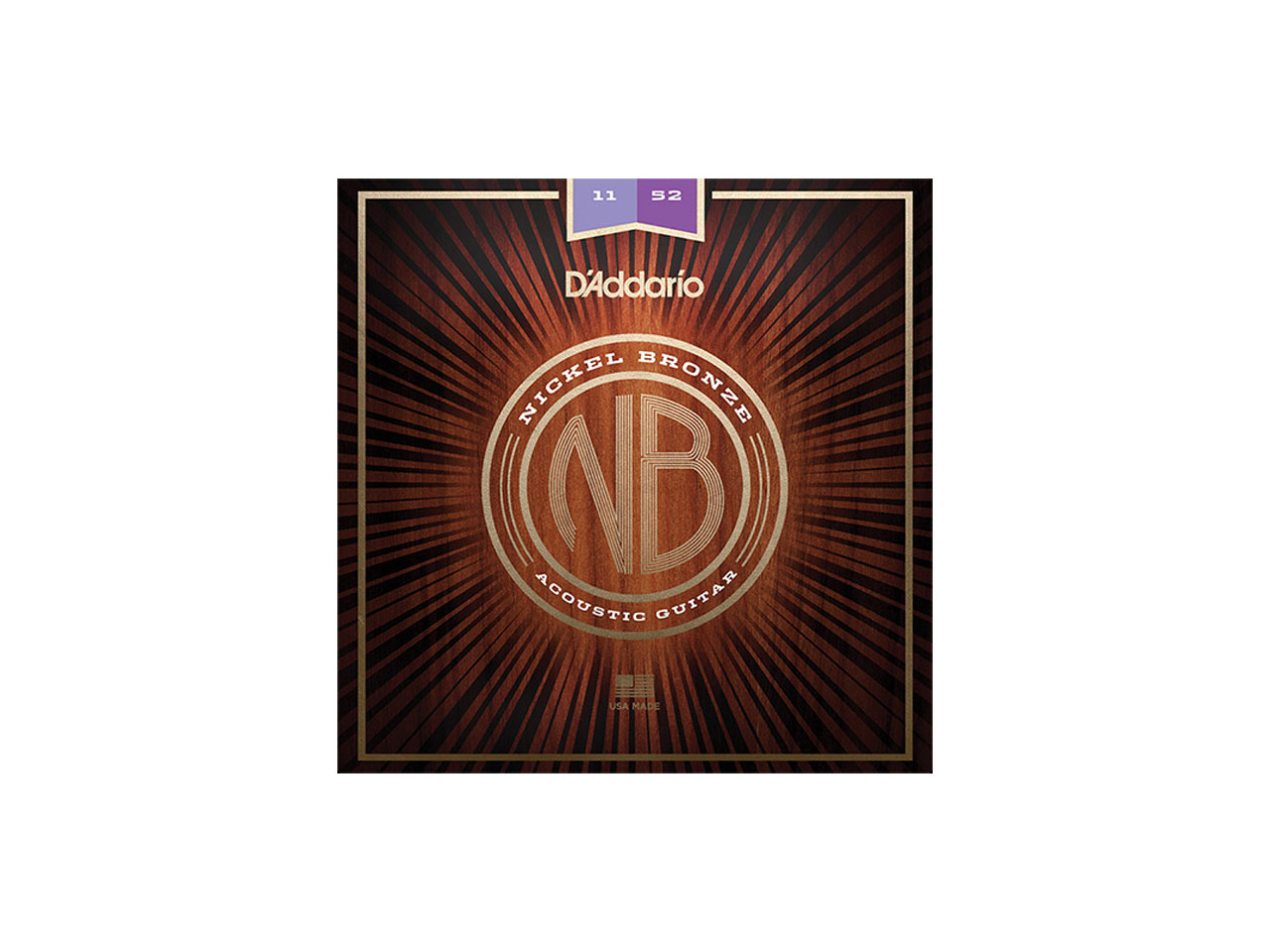 D'Addario(ダダリオ) Nickel Bronze Wound NB1152 (アコースティックギター弦)