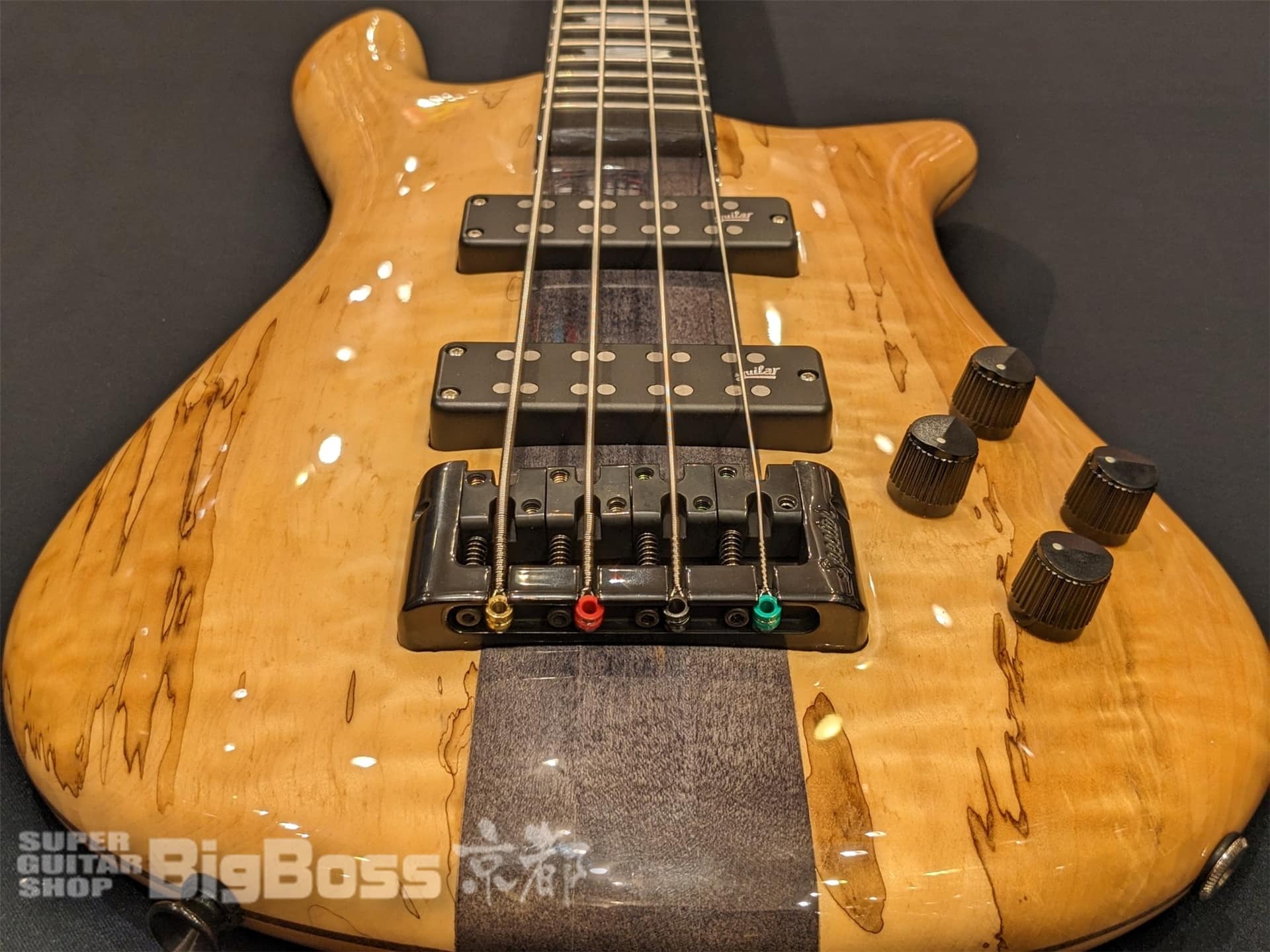 Spector EURO4LXスルーネックブルーバースト - 弦楽器、ギター