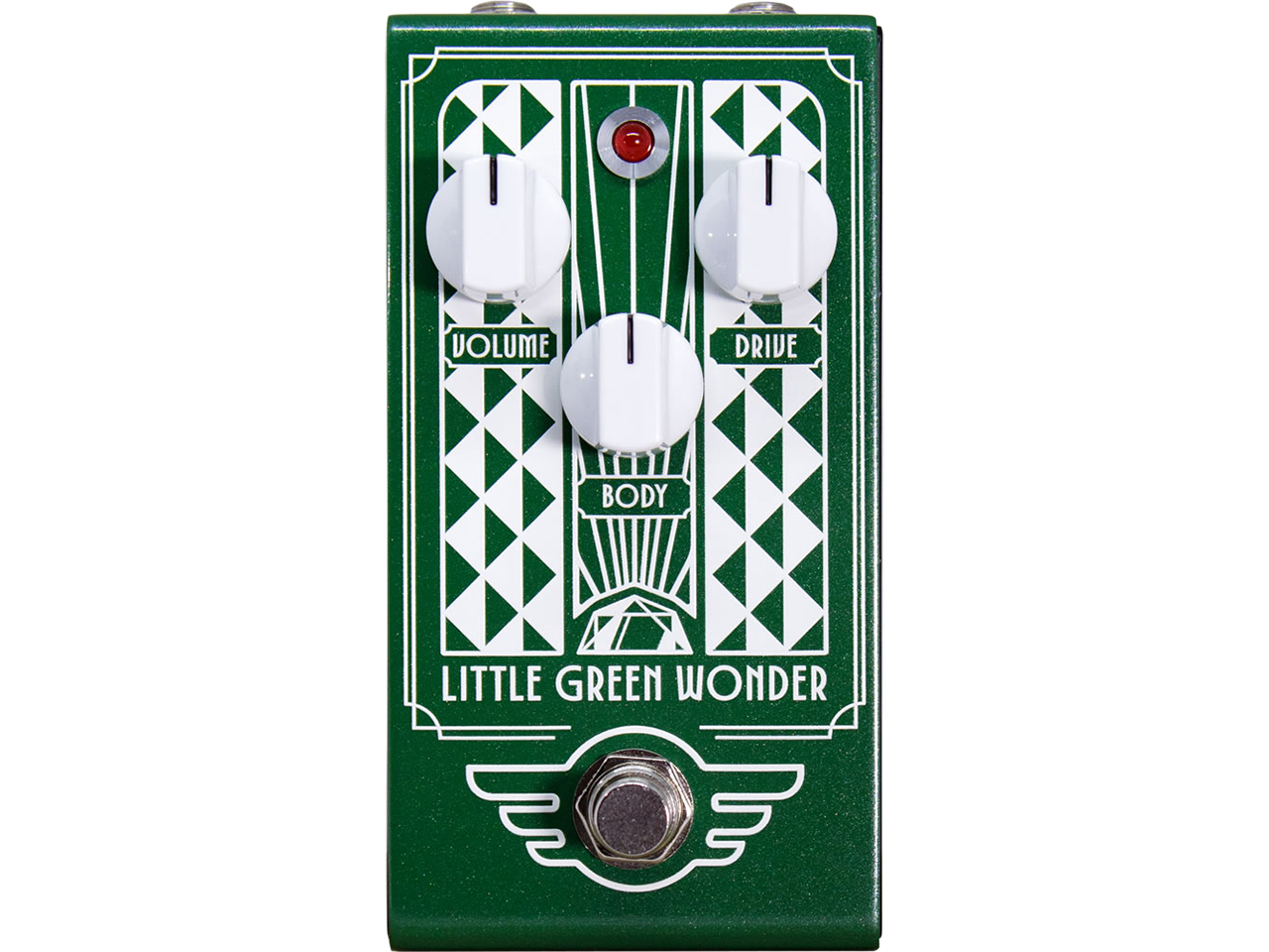 【お取寄せ商品】MAD PROFESSOR(マッドプロフェッサー) LITTLE GREEN WONDER HANDWIRED (オーバードライブ/ブースター)