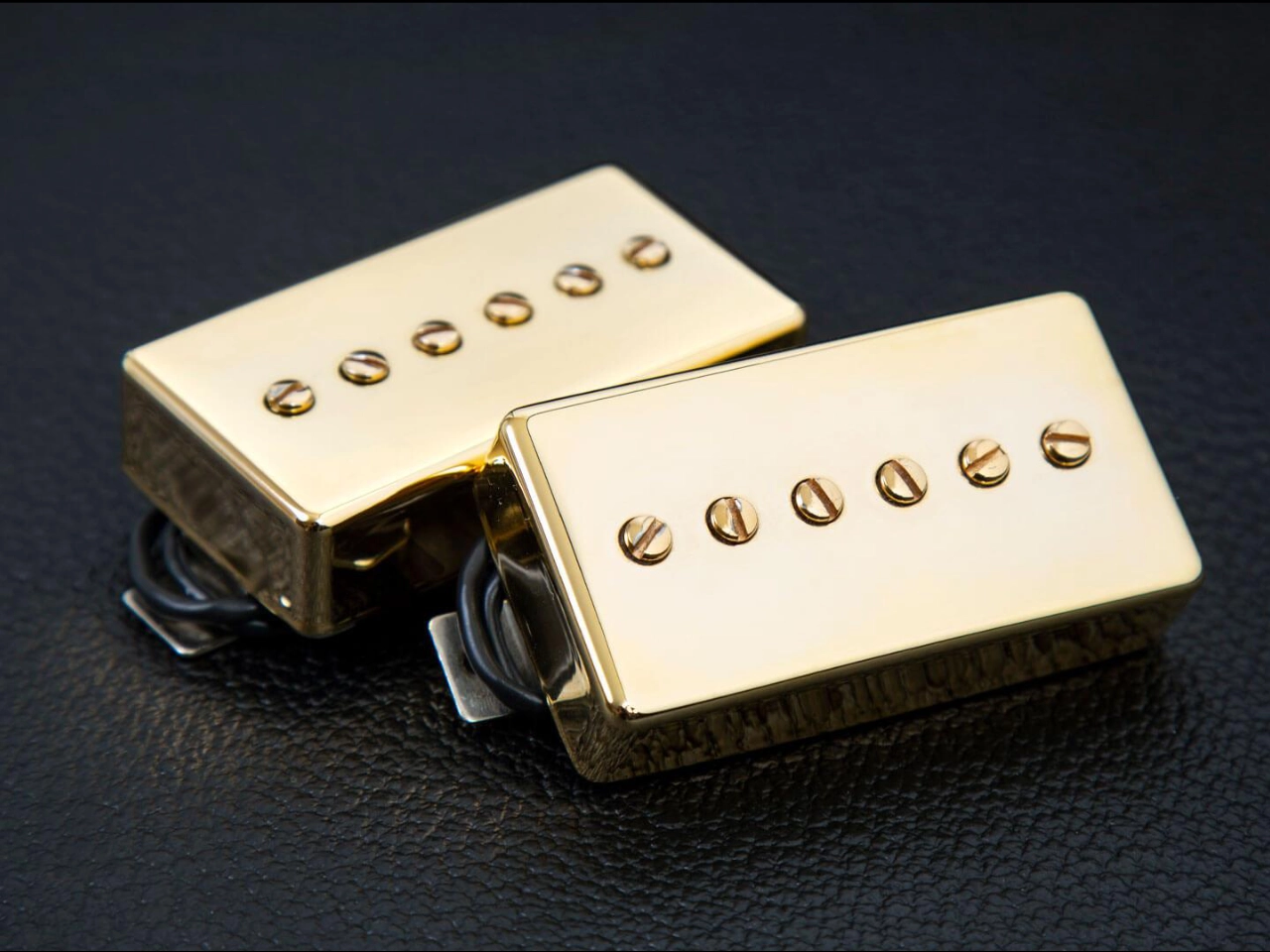 Seymour Duncan(セイモアダンカン) Phat Cat Silencer Bridge Hot(Gold Covers) | Hot Phat Cat Silencer(ハムバッカーサイズP90ピックアップ) - 2