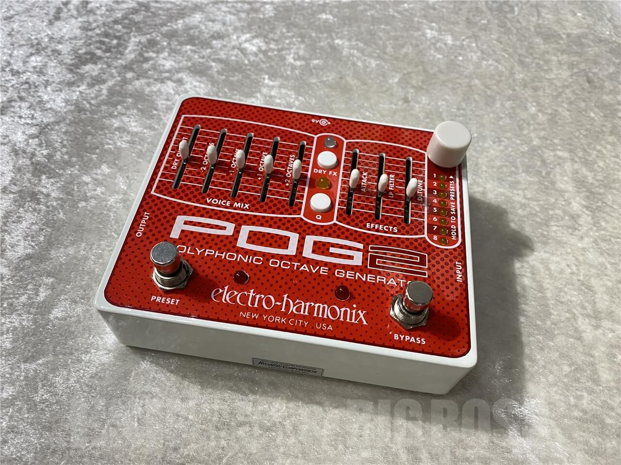 【即納可能/お客様委託中古品】Electro-Harmonix(エレクトロハーモニックス) POG2 (オクターバー) 札幌店