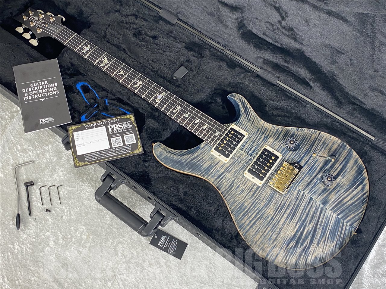 【即納可能】Paul Reed Smith(PRS/ポールリードスミス) Custom 24 10Top / Faded Whale Blue (2025年製 S/N 0421744) - 11