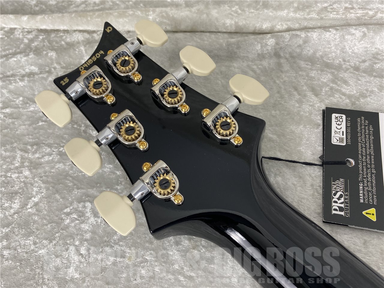 【即納可能】Paul Reed Smith(PRS/ポールリードスミス) Custom 24 10Top / Gray Black (2025年製 S/N 0418504) - 10