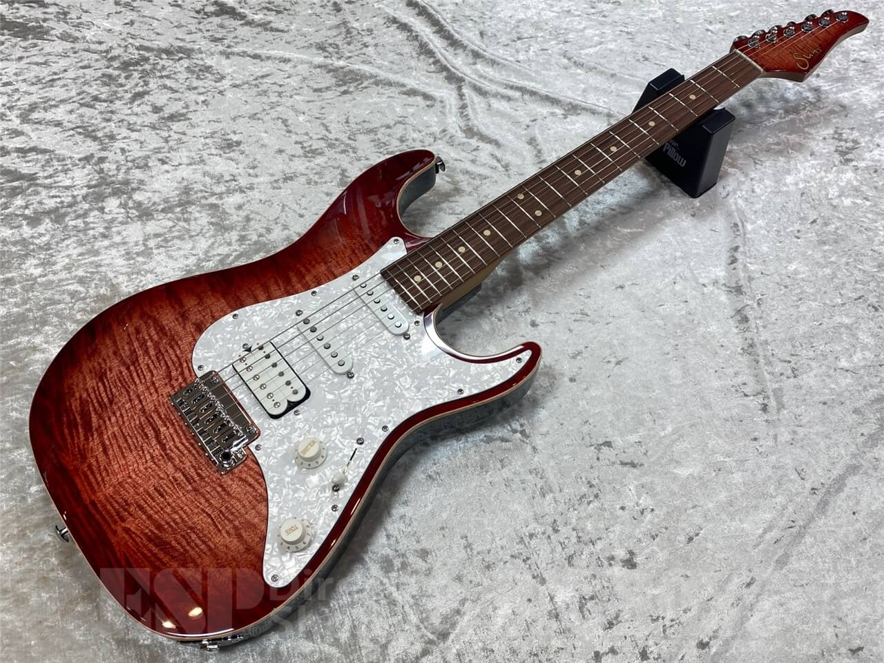 【即納可能】Suhr(正規輸入品)  JE-Line Standard Plus MH/Faded Trans Wine Red Burst/Pau Ferro  GWS