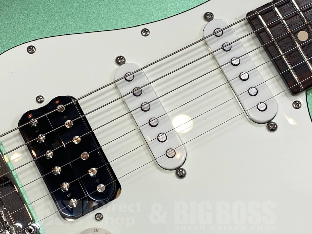 【即納可能】Suhr(正規輸入品) Classic S Plus /Cactus Green Metallic  GWS - 4