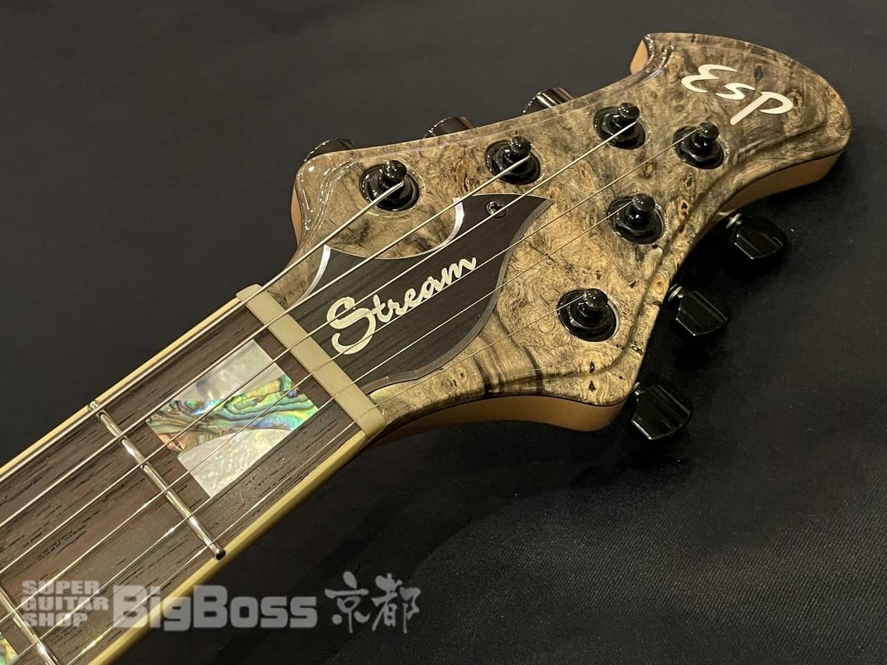 22年製 新品 即納可能 Esp イーエスピー 京都店 Natural Burl Buckeye Custom Stream Gt イーエスピー Www Comisariatolosandes Com